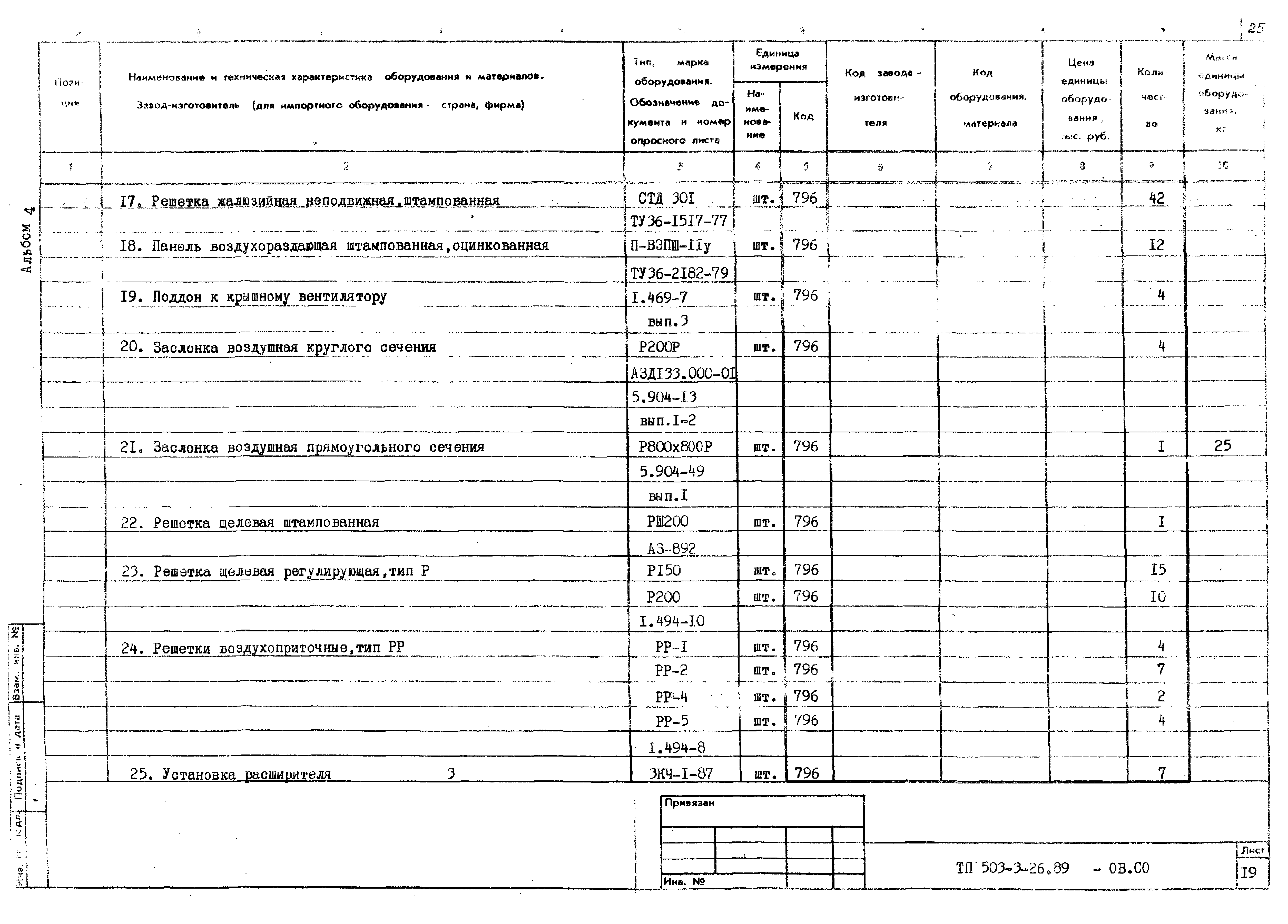 Типовой проект 503-3-26.89