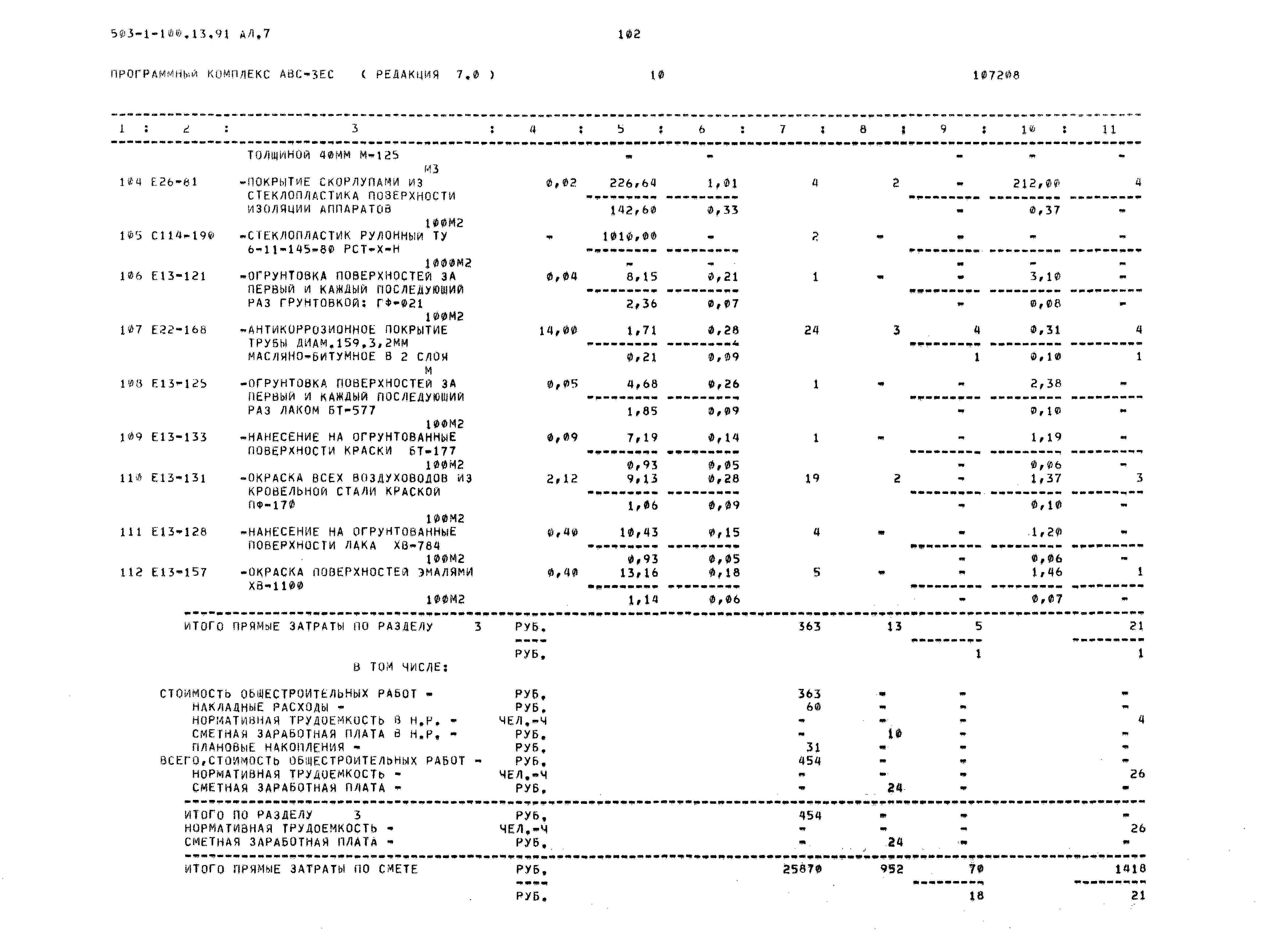 Типовой проект 503-1-100.13.91