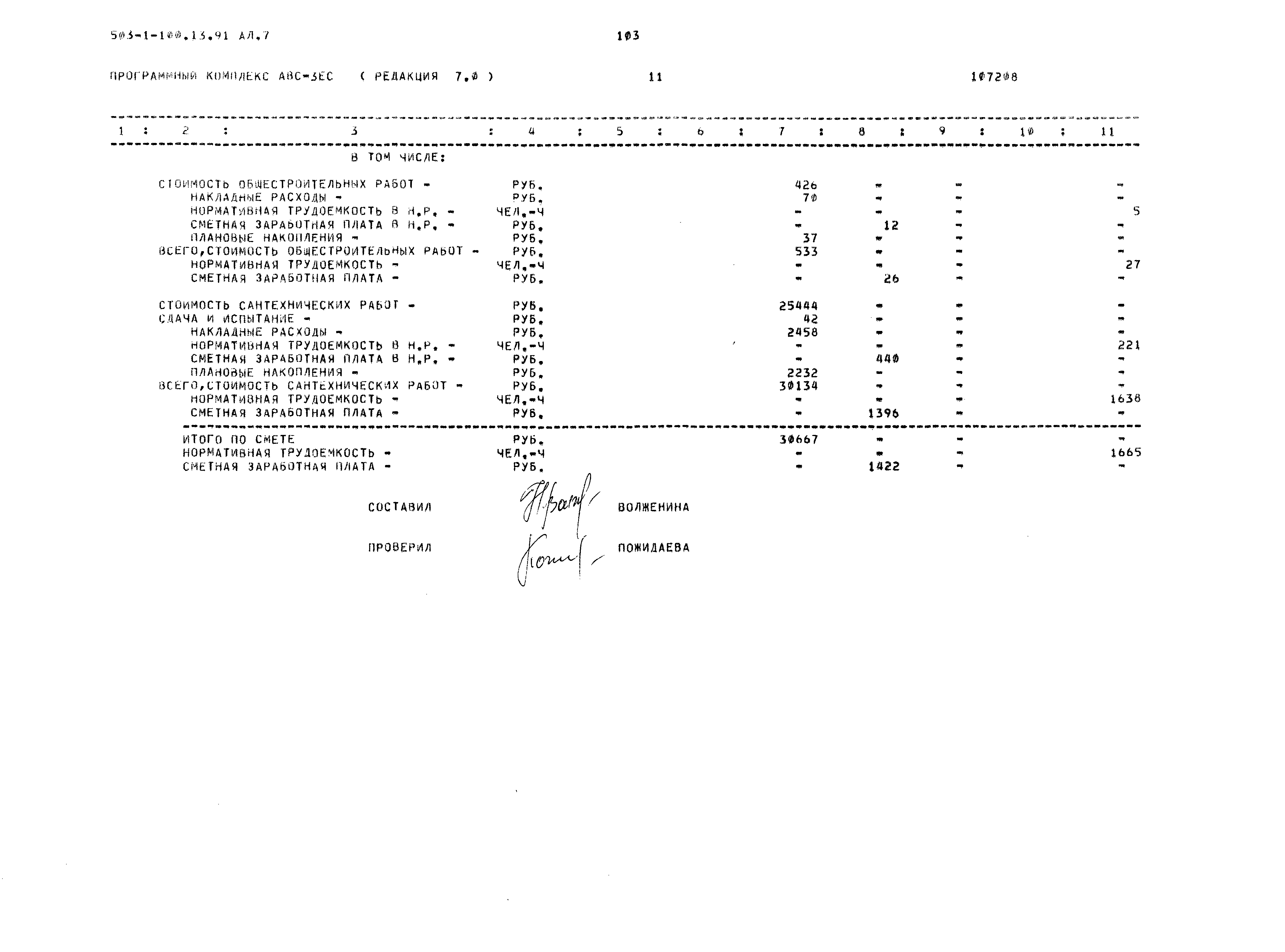 Типовой проект 503-1-100.13.91