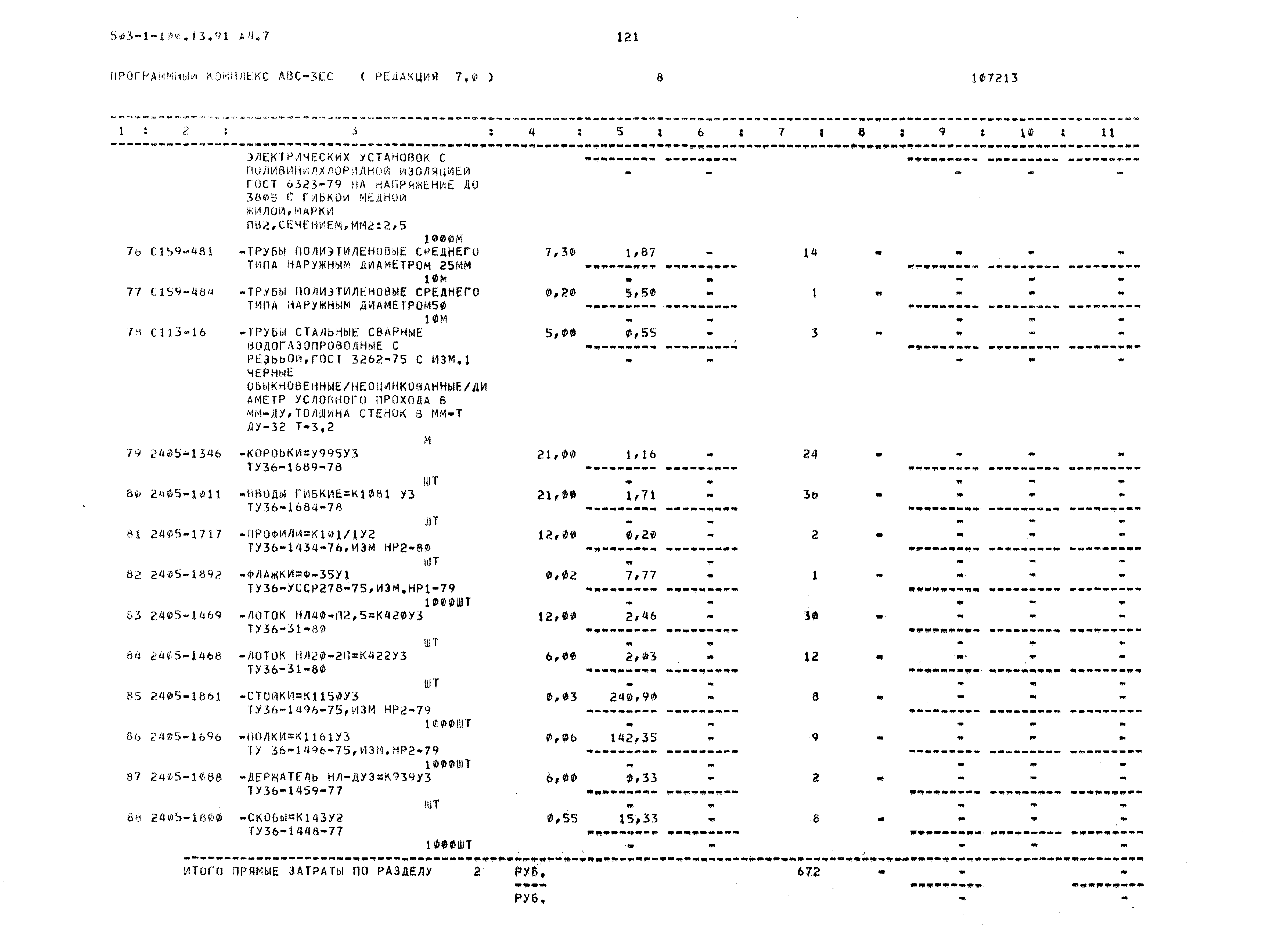 Типовой проект 503-1-100.13.91