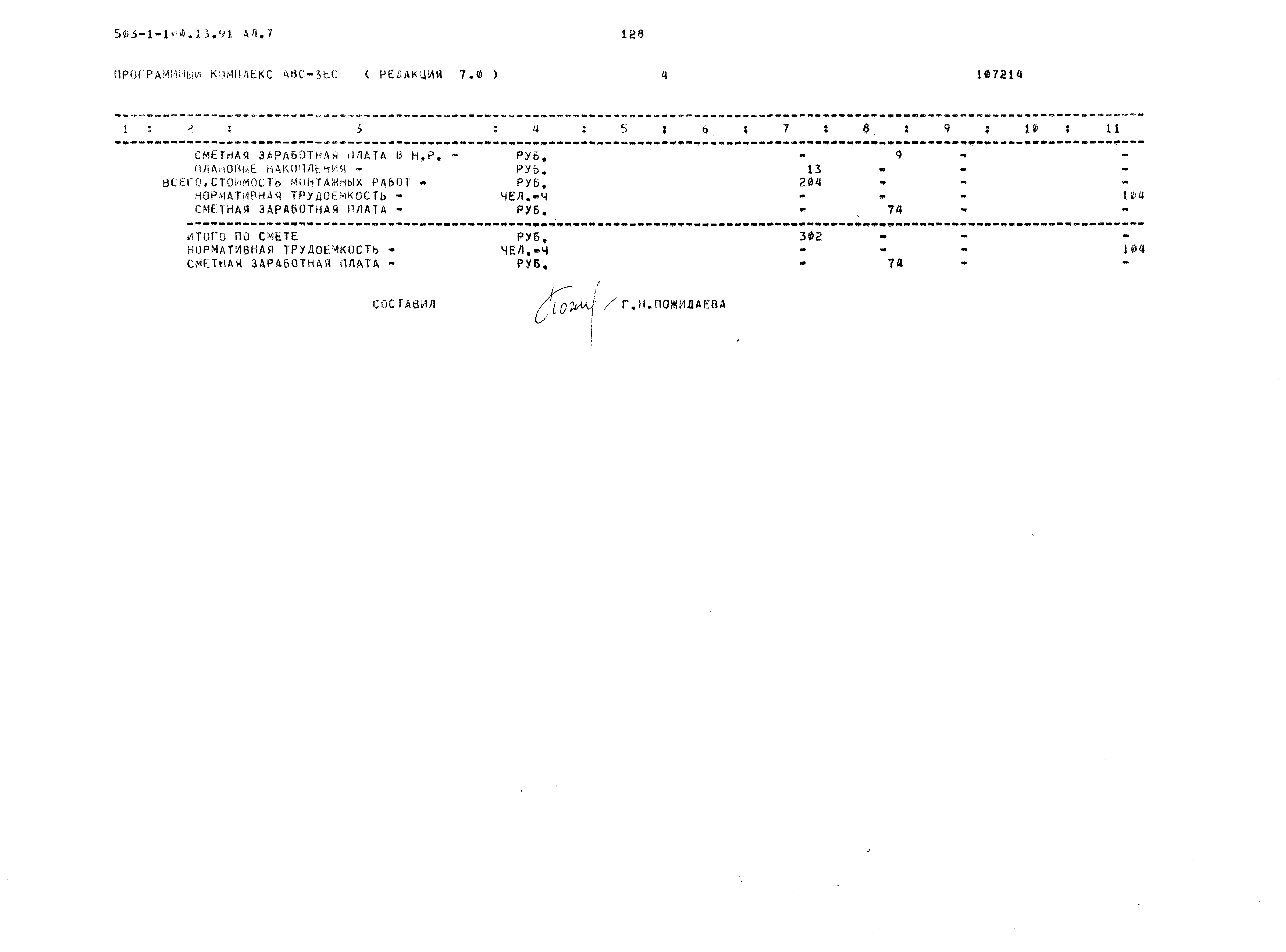 Типовой проект 503-1-100.13.91