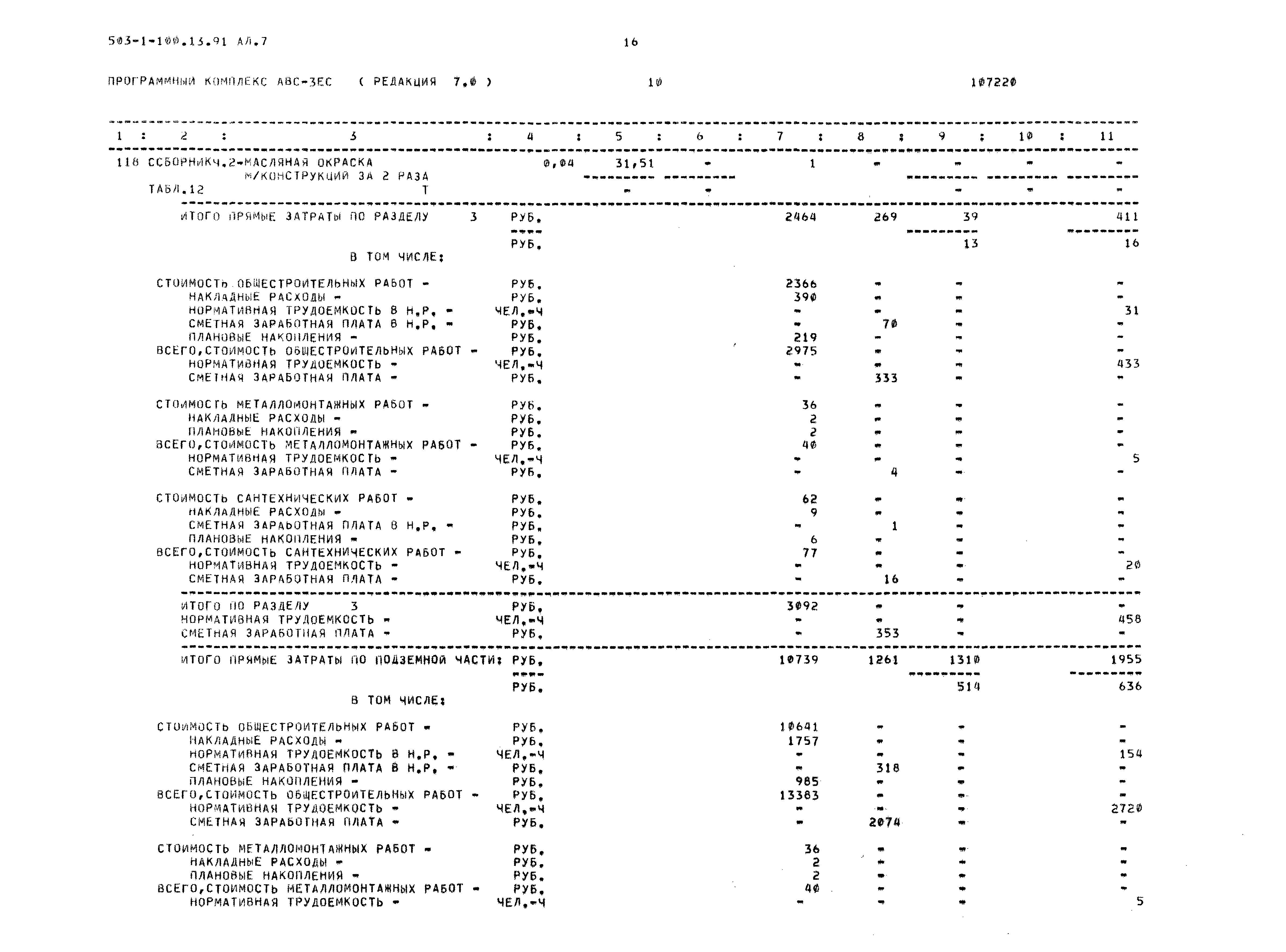 Типовой проект 503-1-100.13.91