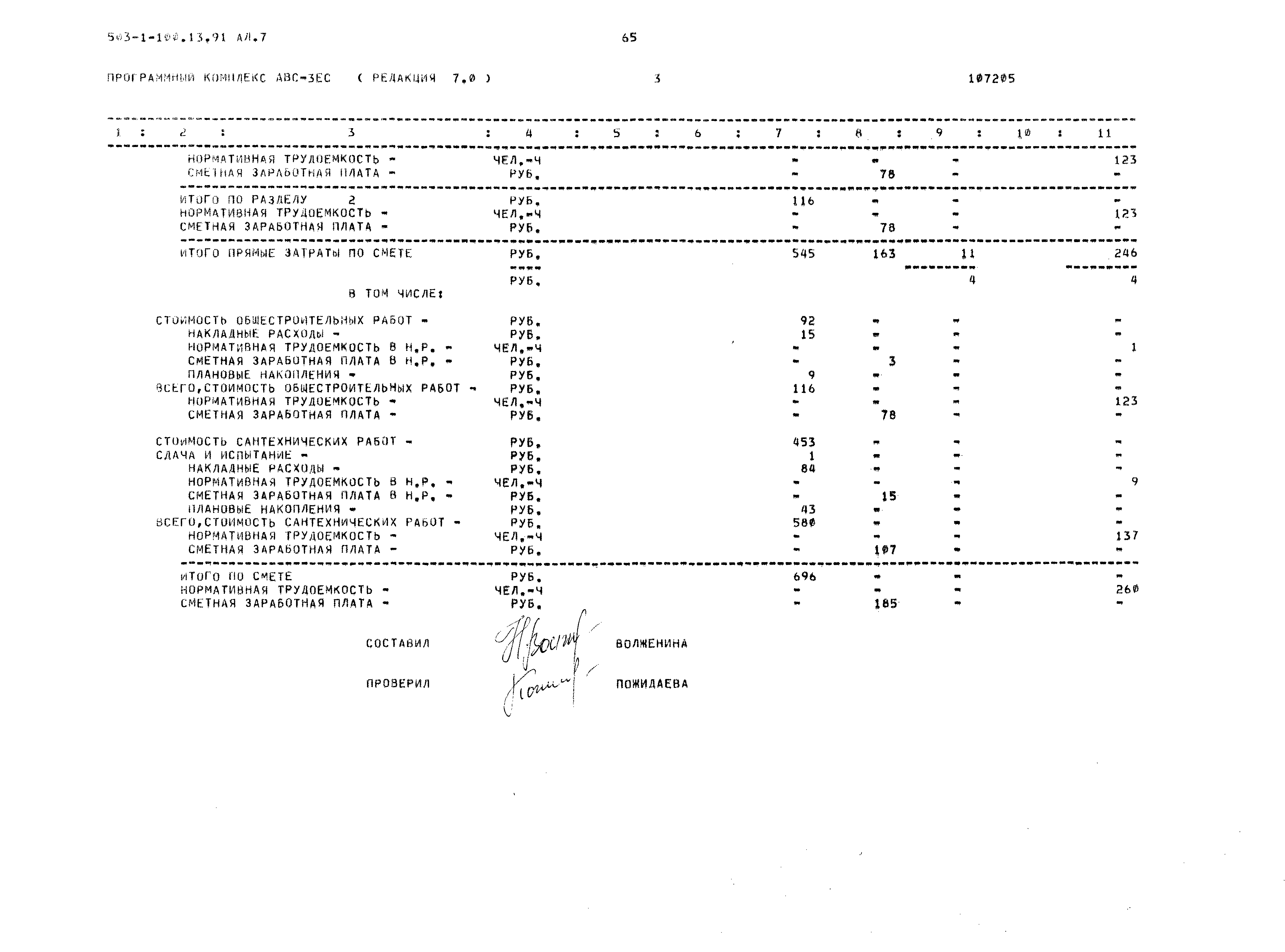 Типовой проект 503-1-100.13.91