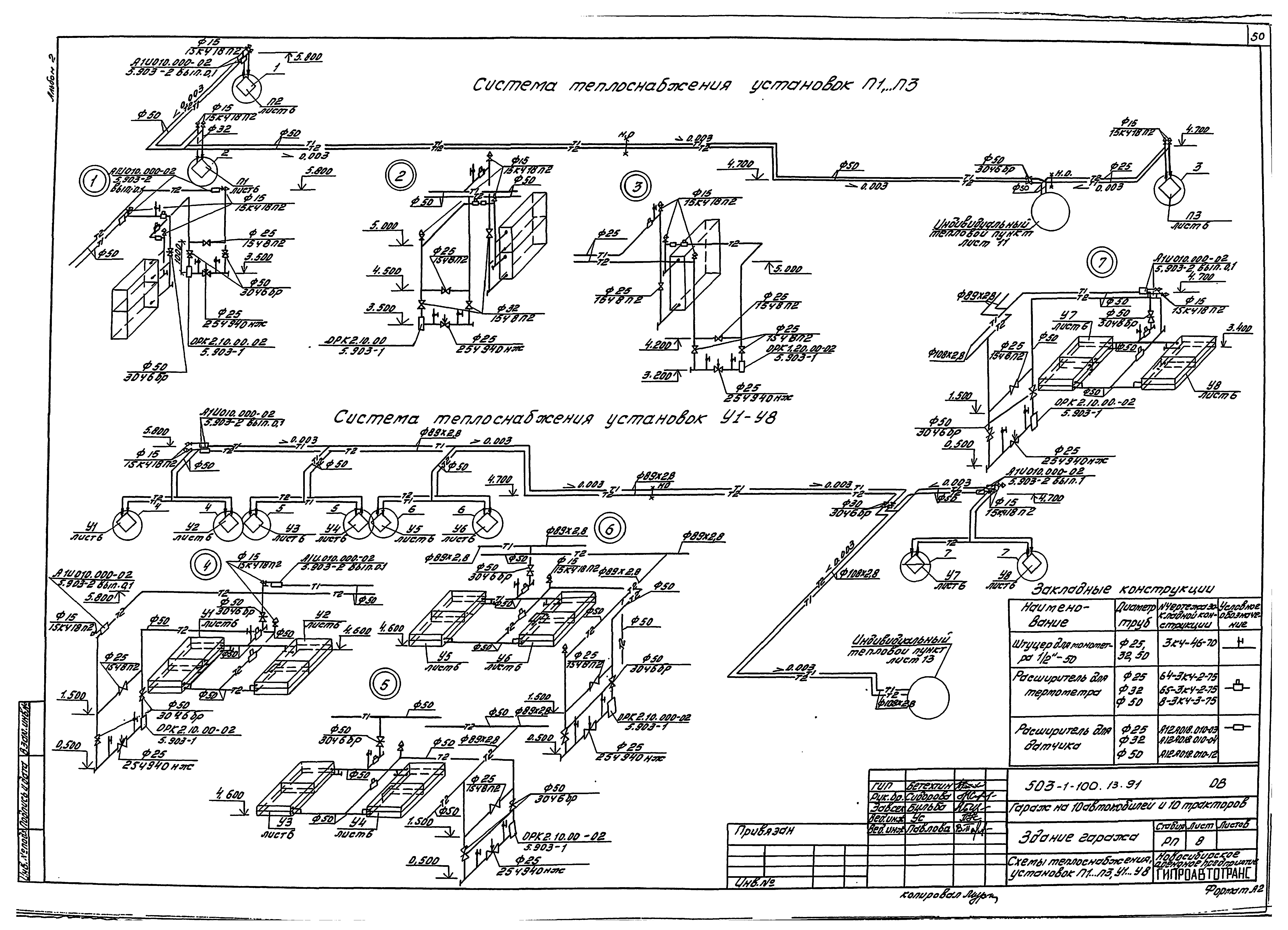 Типовой проект 503-1-100.13.91