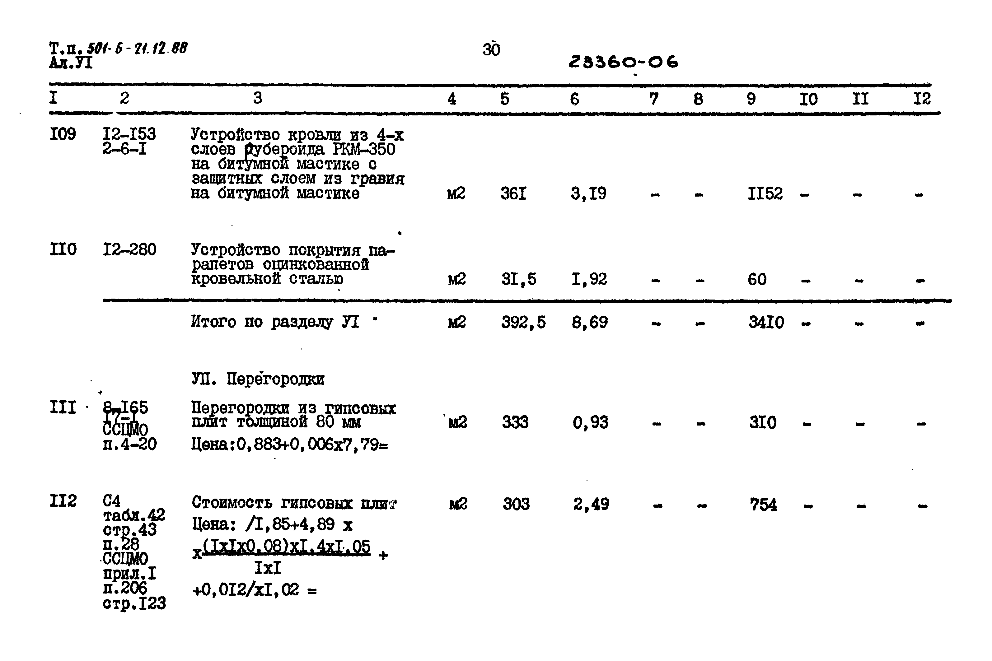 Типовой проект 501-6-21.12.88
