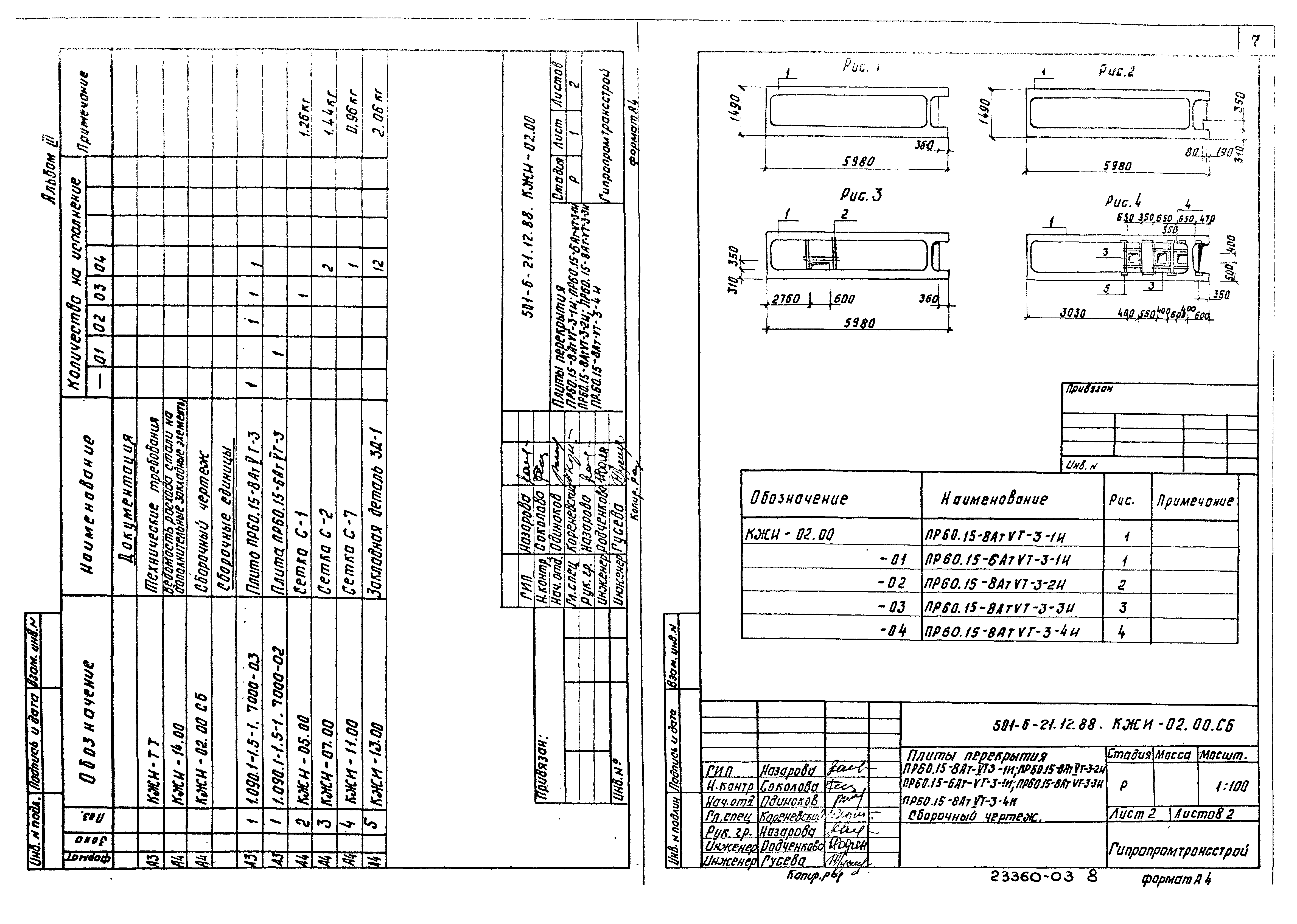 Типовой проект 501-6-21.12.88