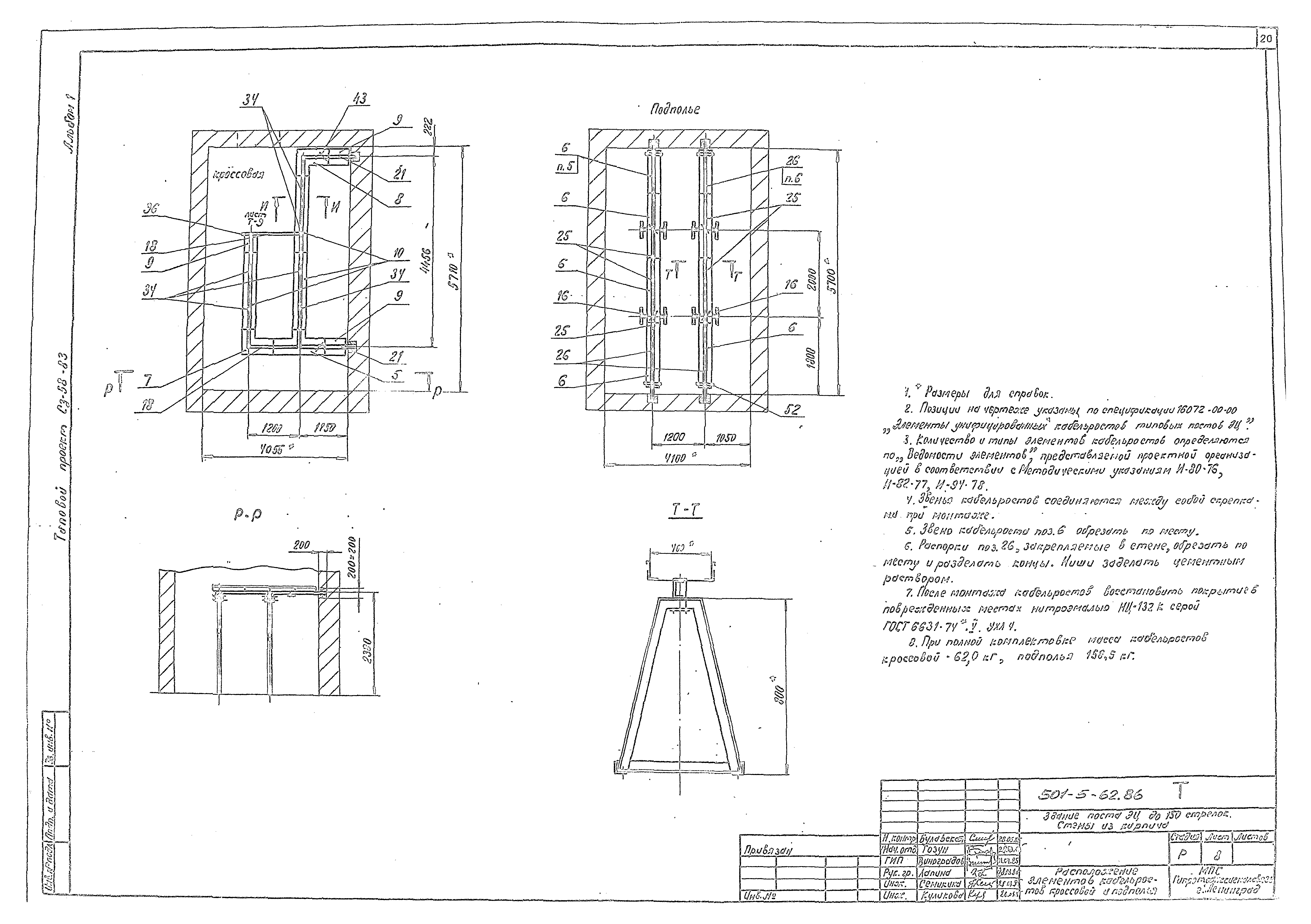 Типовой проект 501-5-62.86