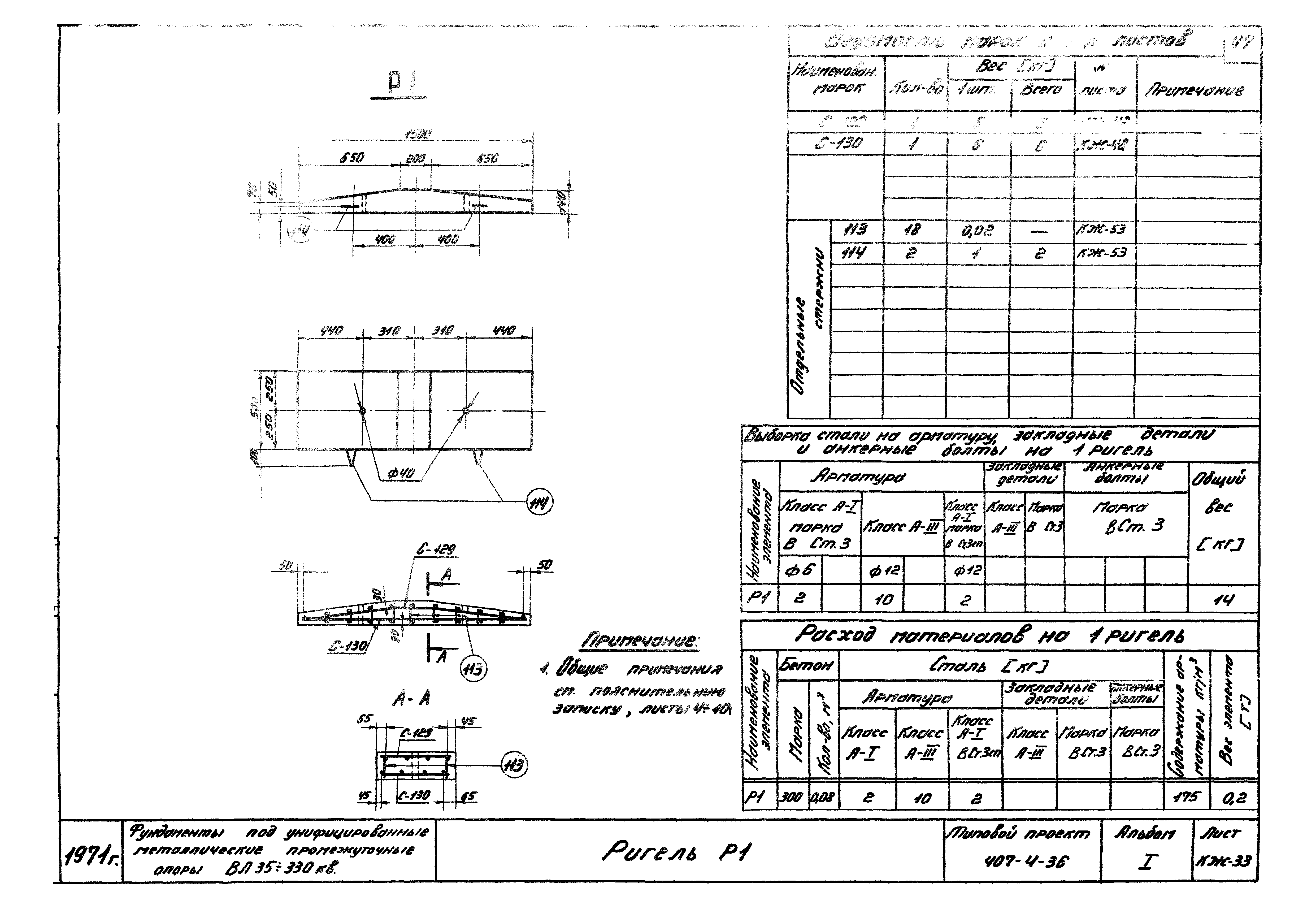 Типовой проект 407-4-36