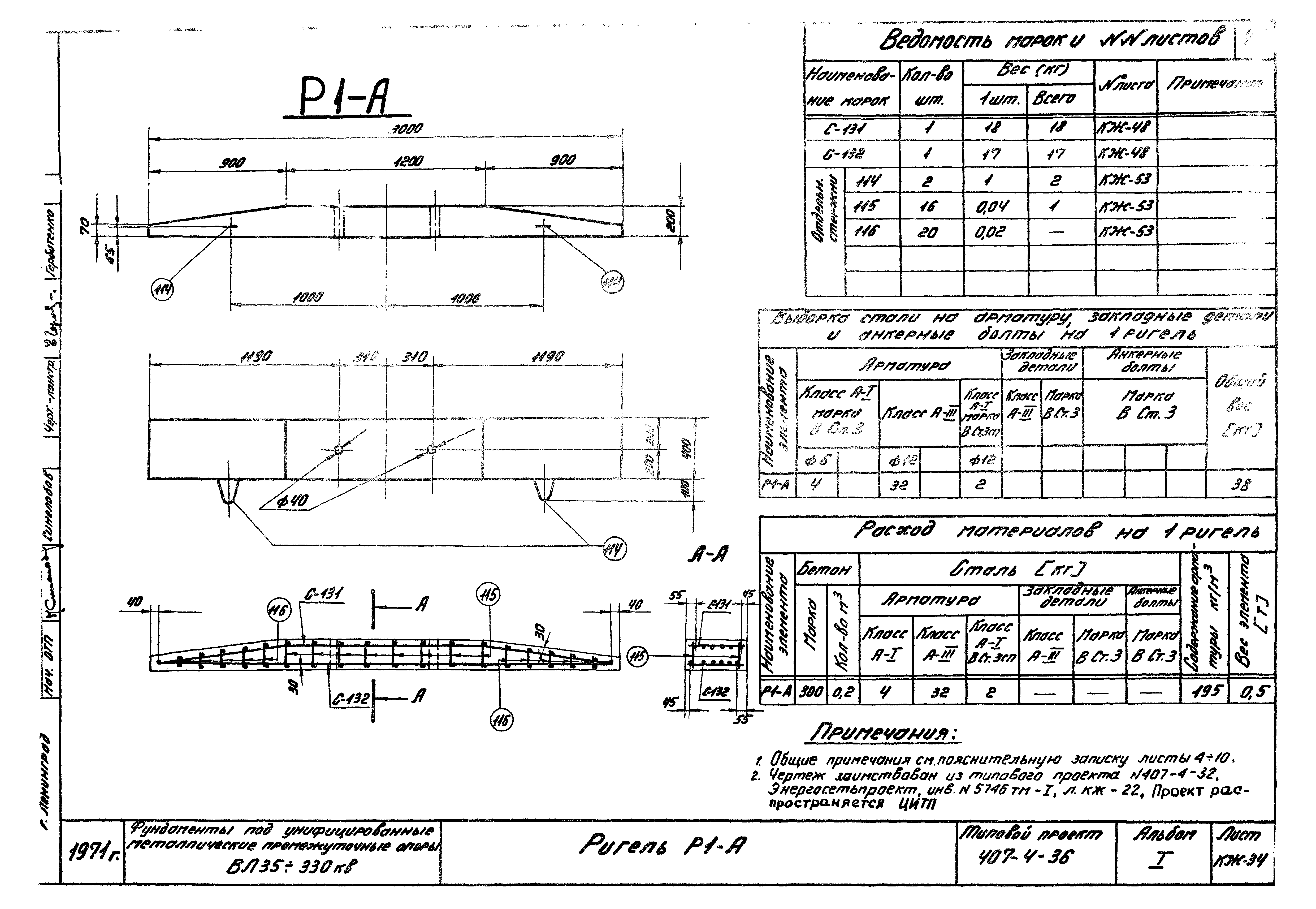 Типовой проект 407-4-36