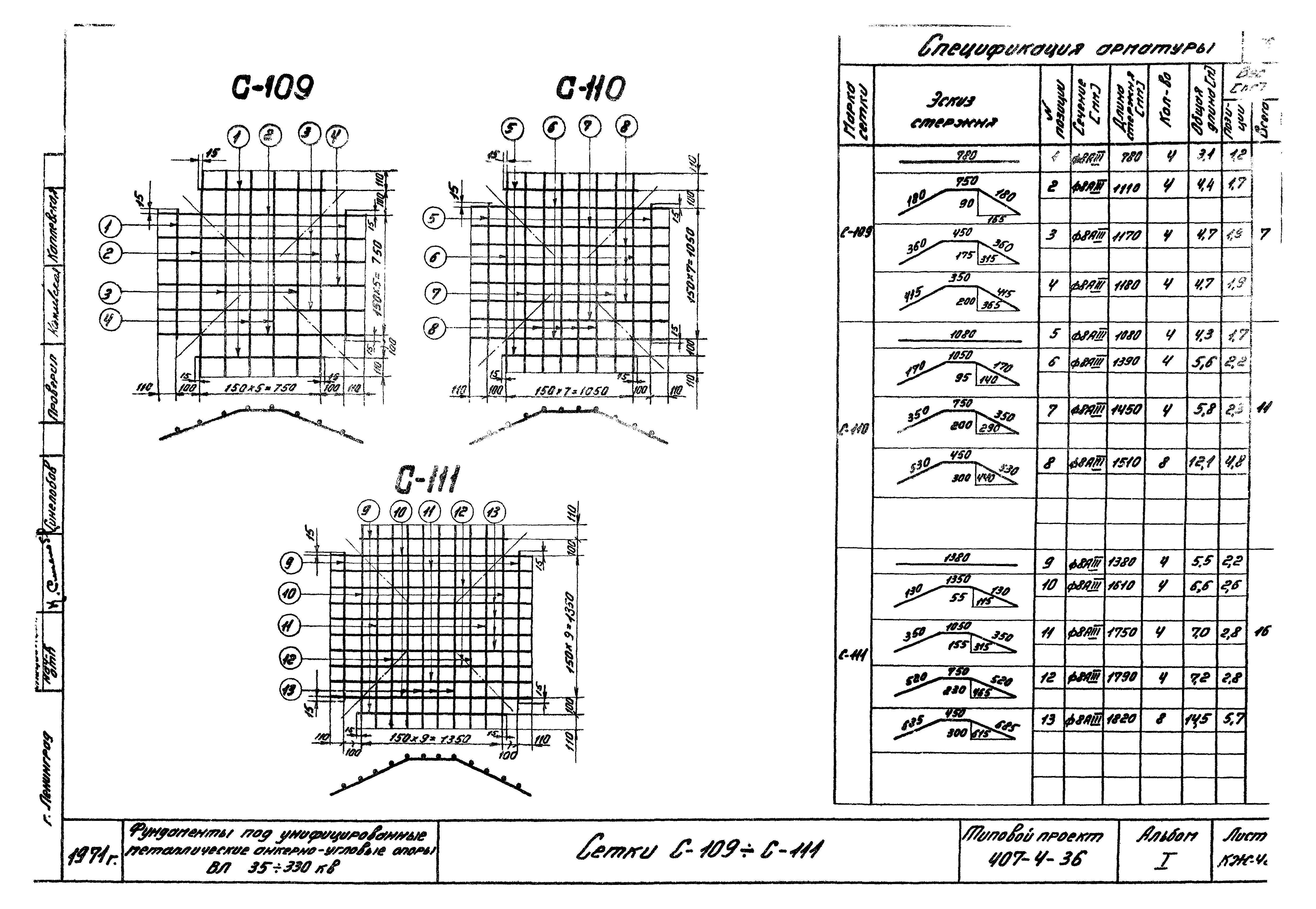 Типовой проект 407-4-36