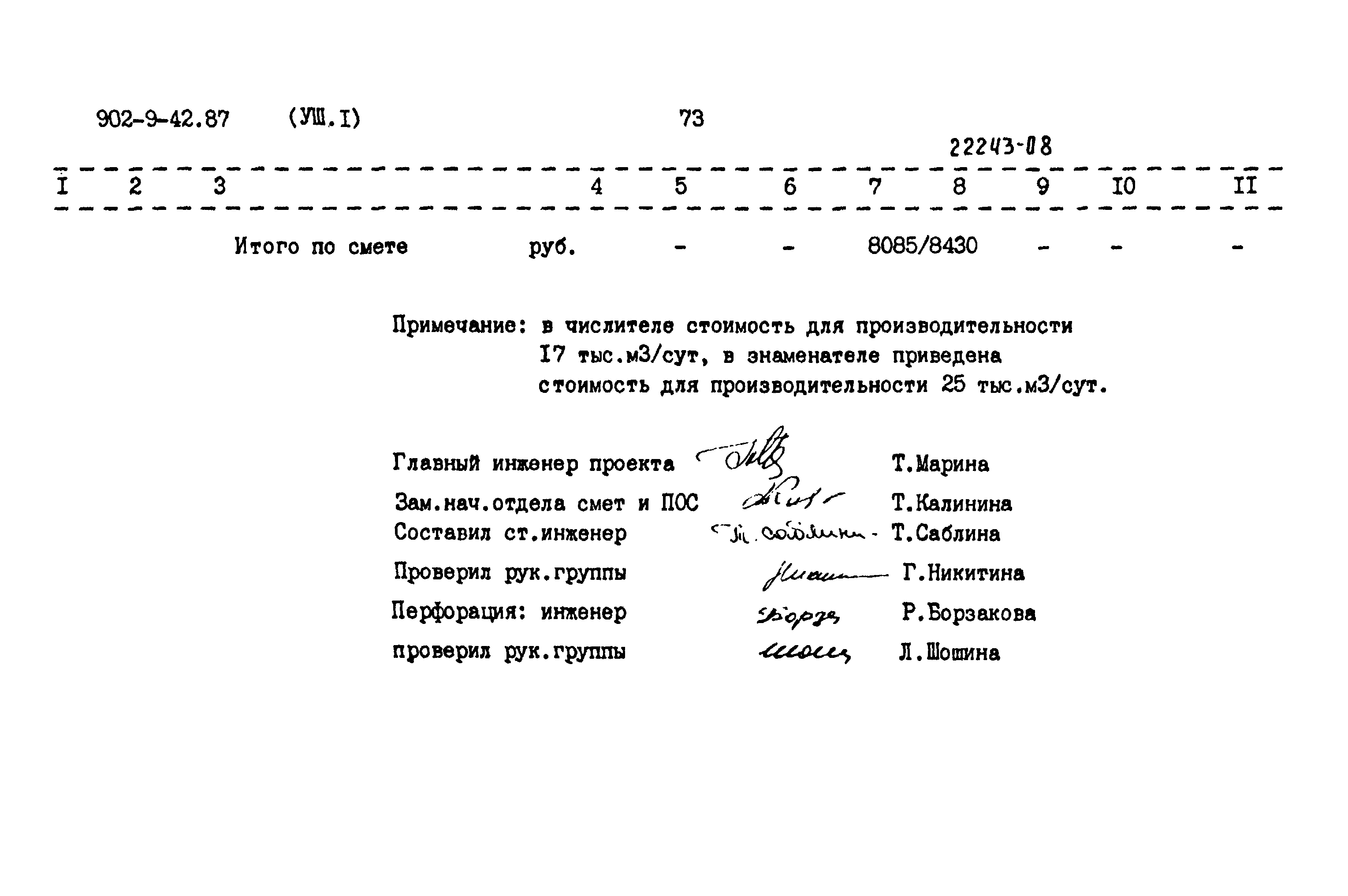 Типовой проект 902-9-42.87