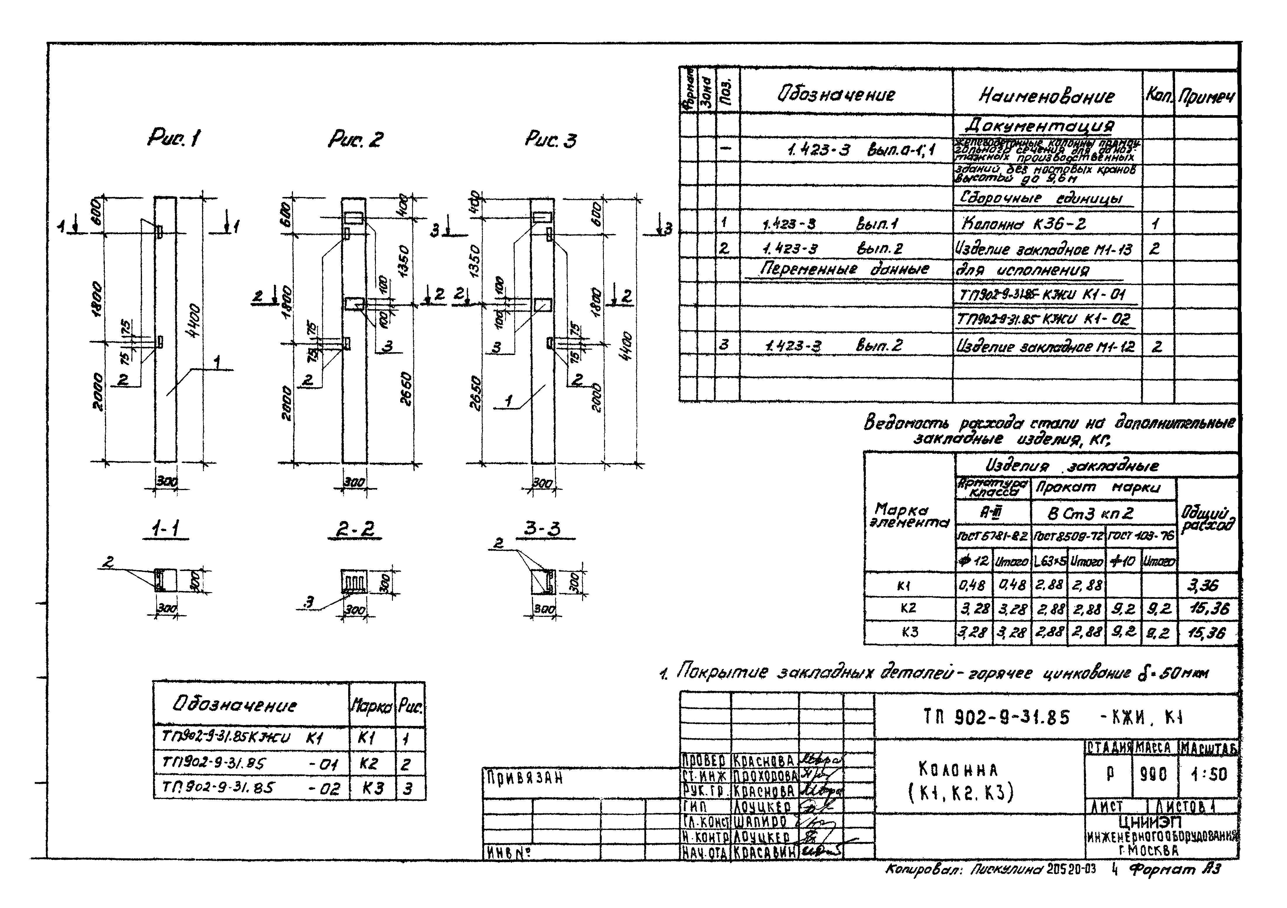 Типовой проект 902-9-31.85