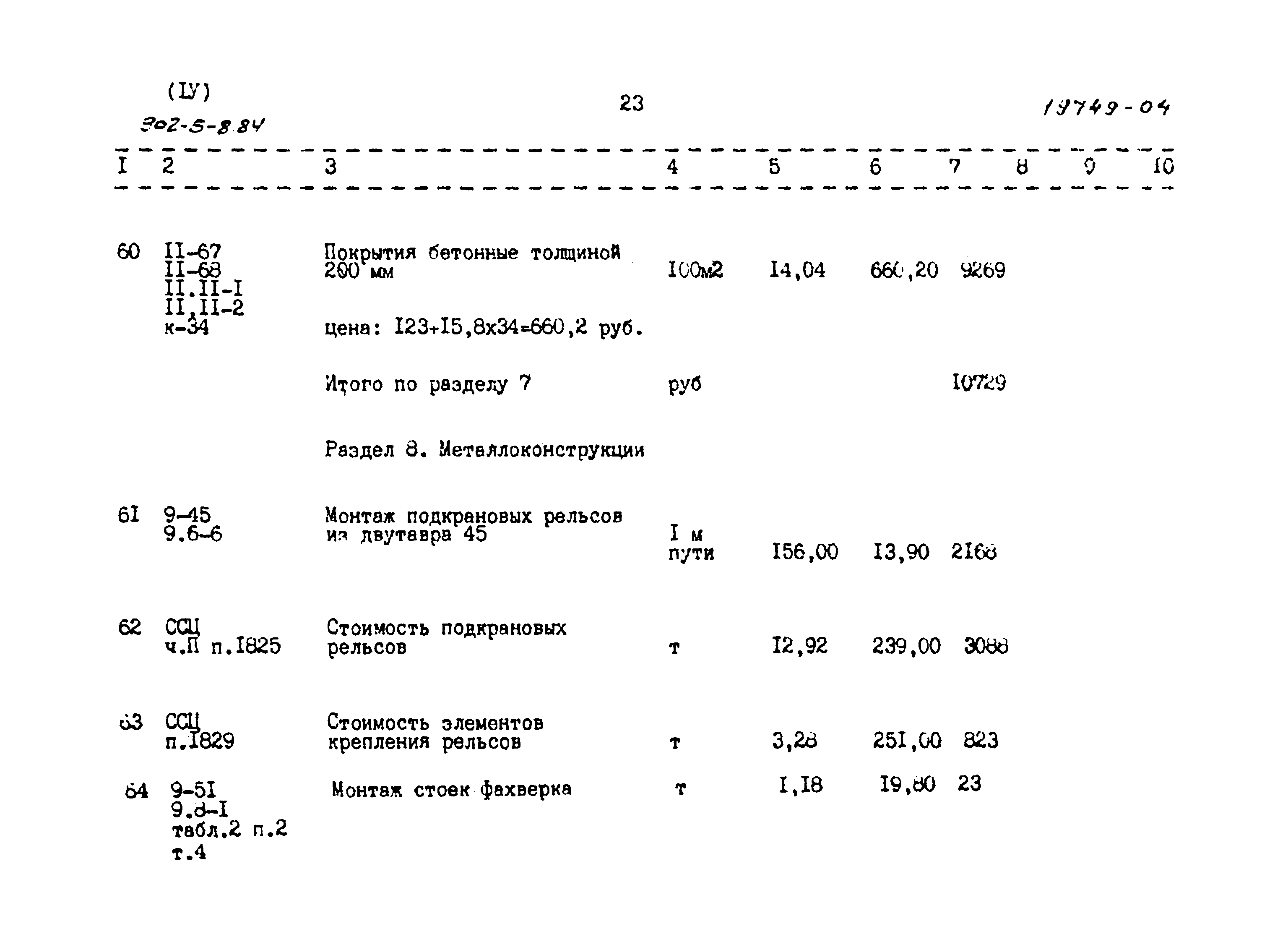 Типовой проект 902-5-8.84