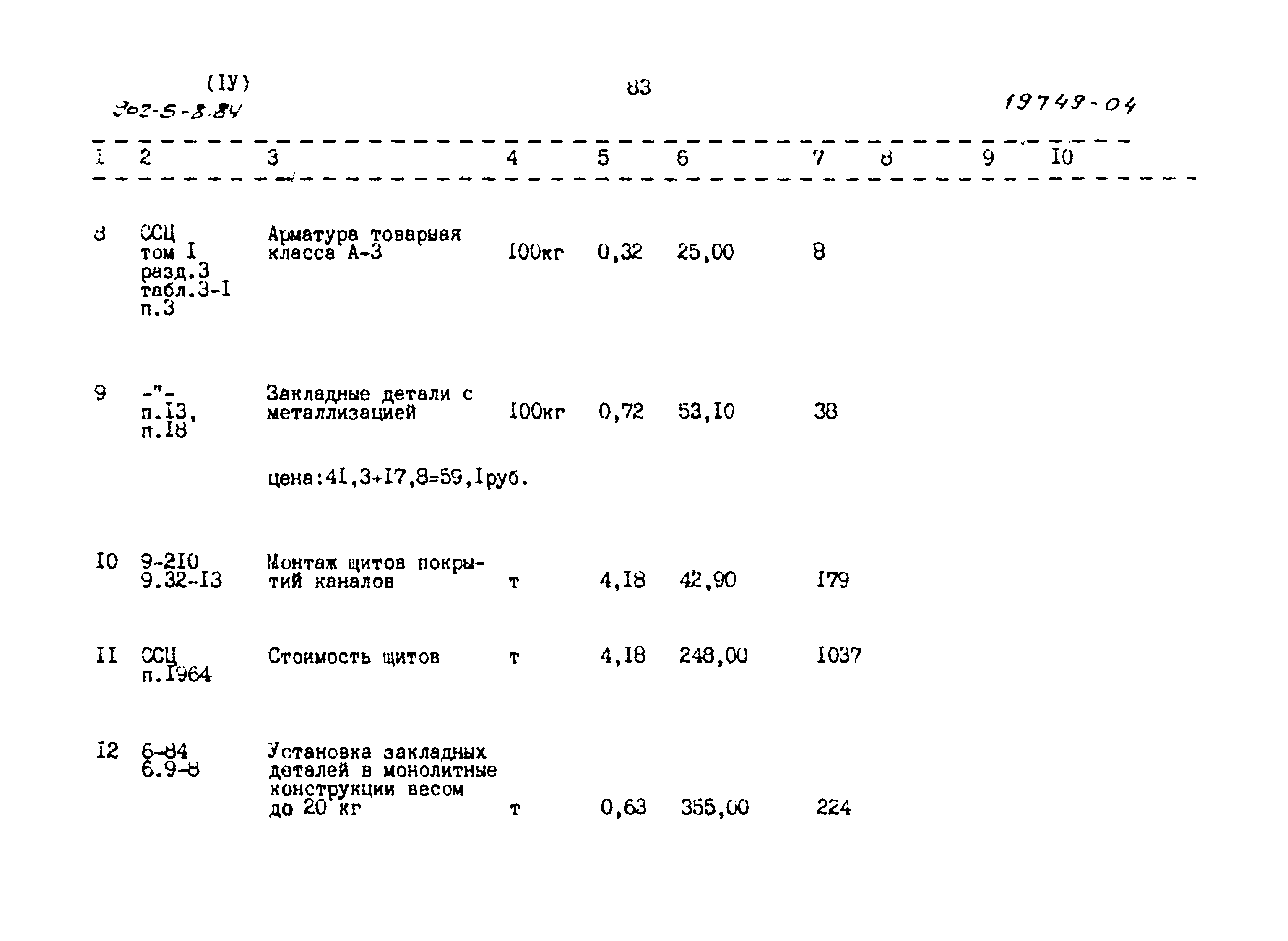 Типовой проект 902-5-8.84