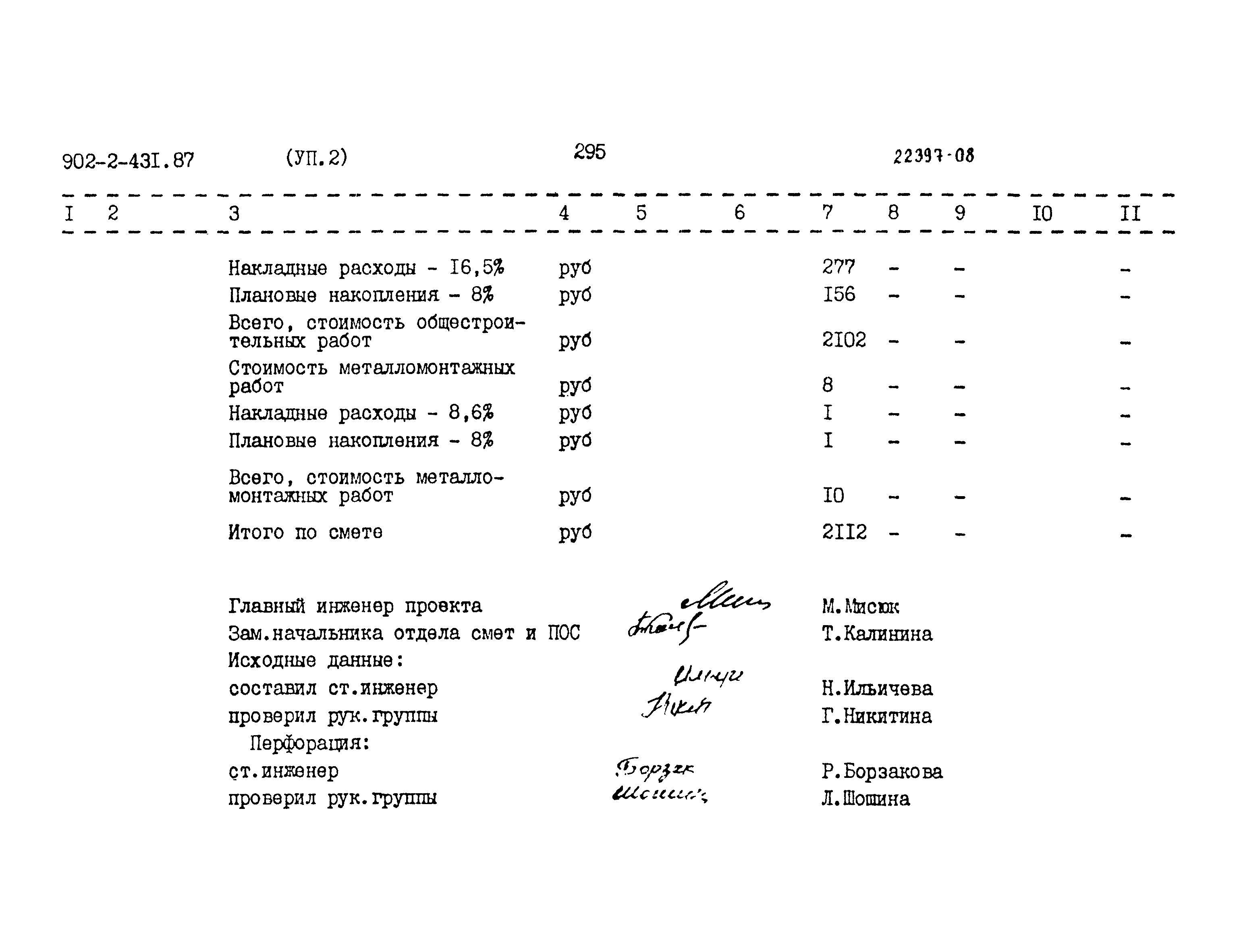 Типовой проект 902-2-431.87