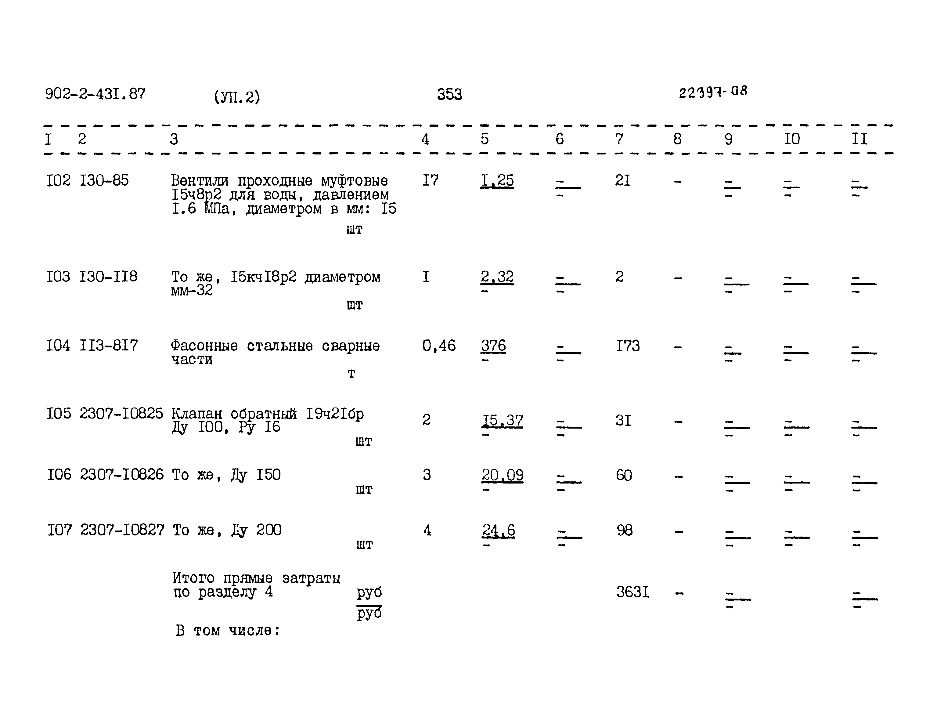 Типовой проект 902-2-431.87