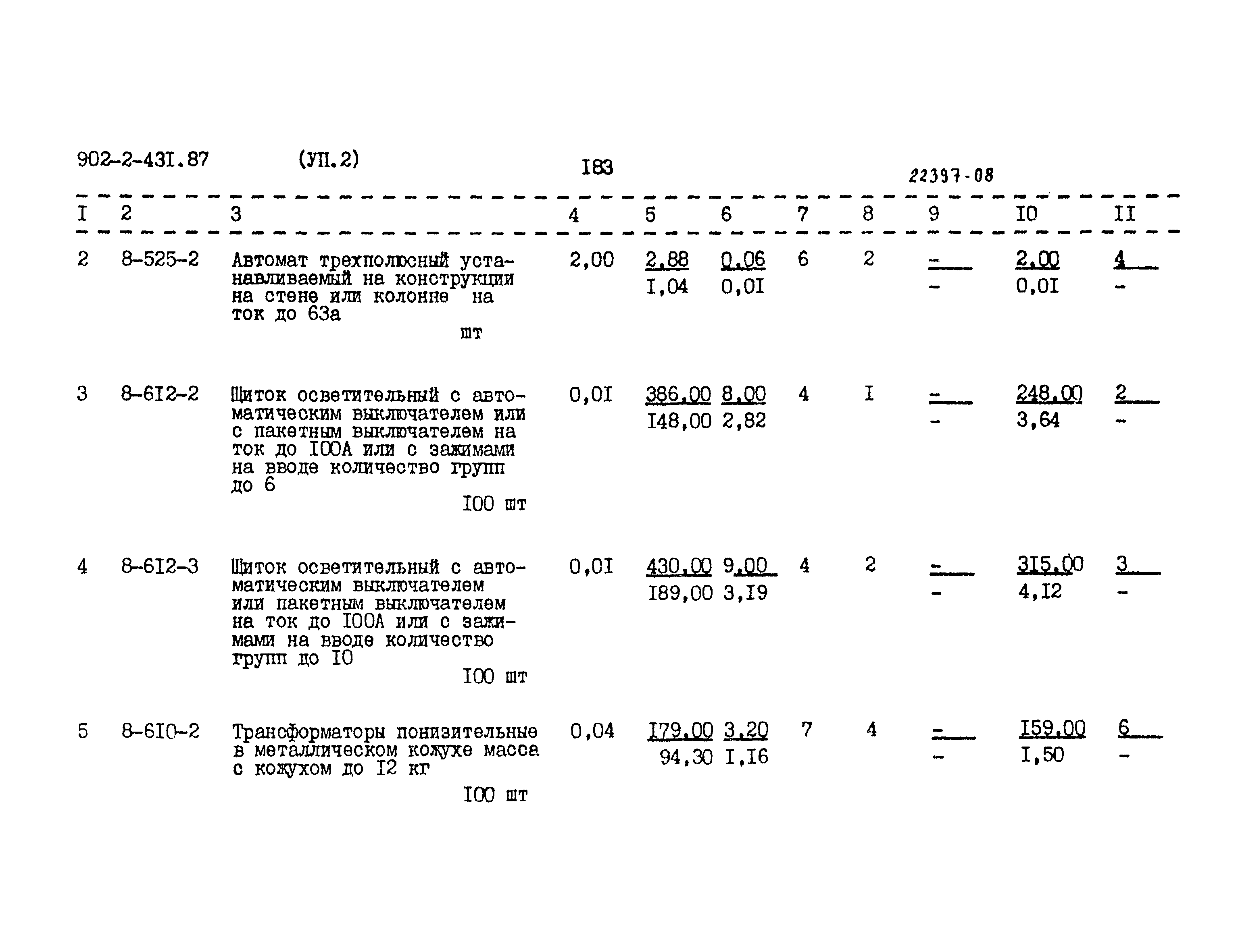 Типовой проект 902-2-431.87