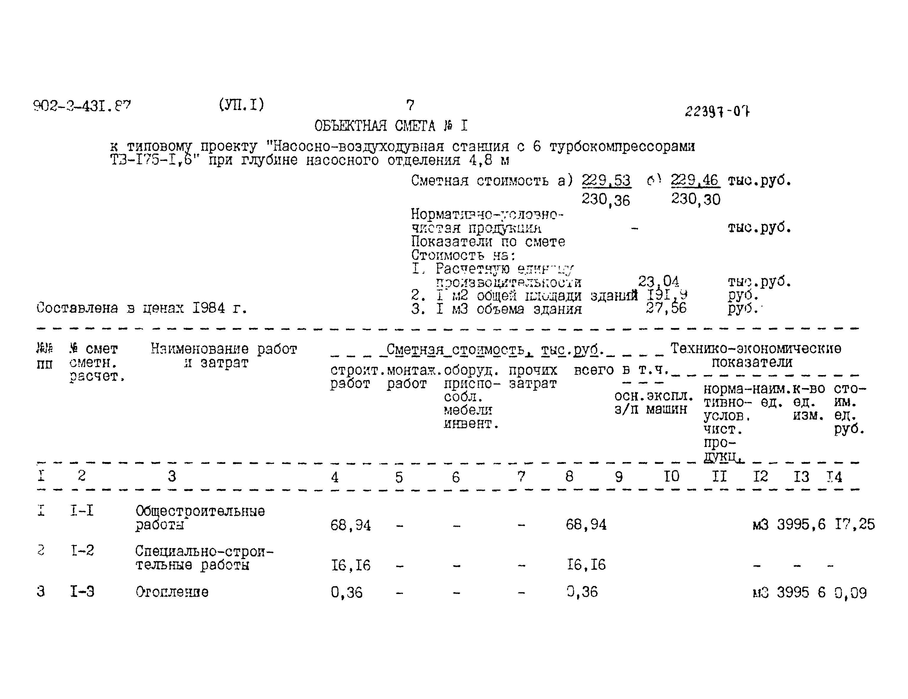 Типовой проект 902-2-431.87