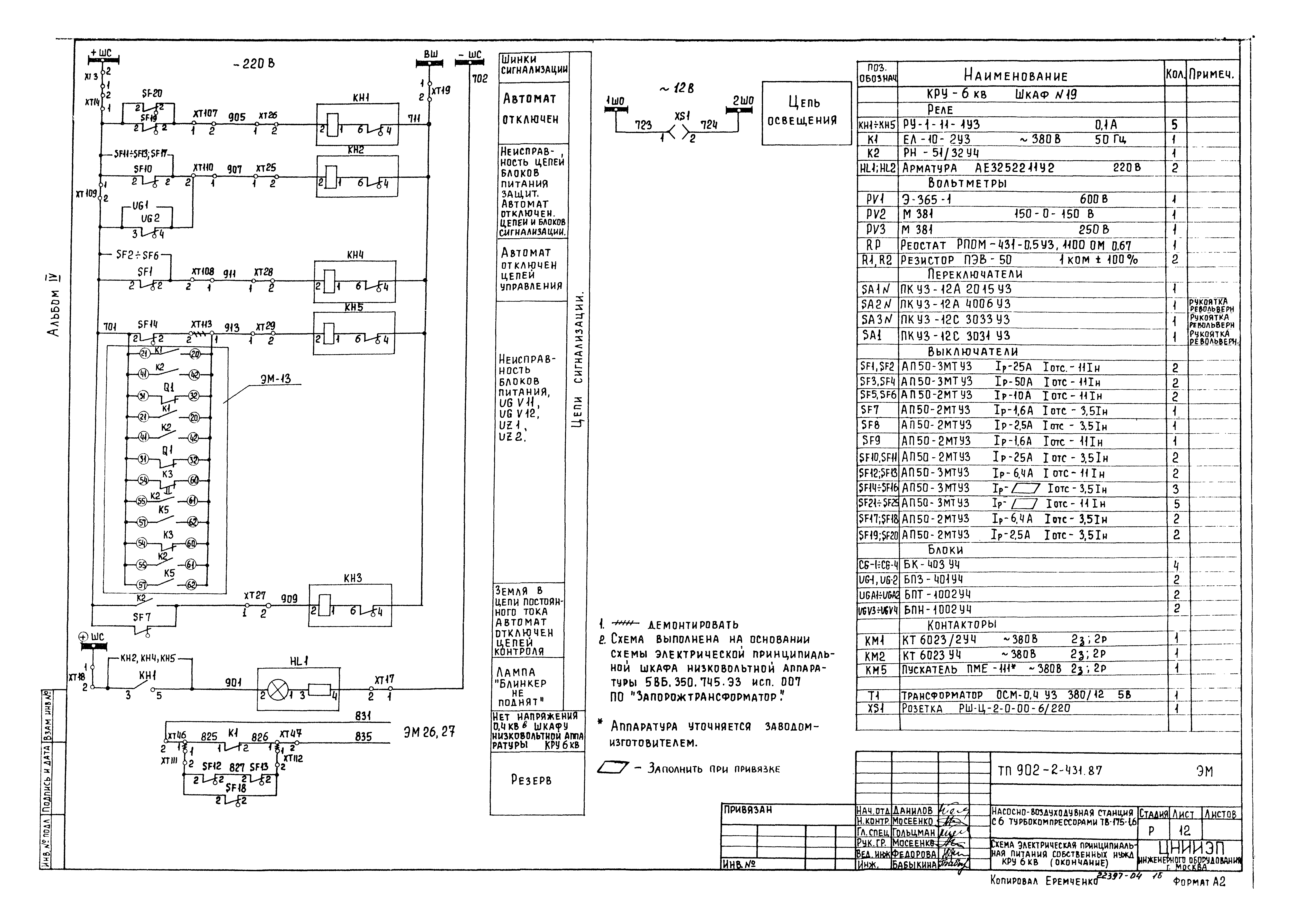 Типовой проект 902-2-431.87