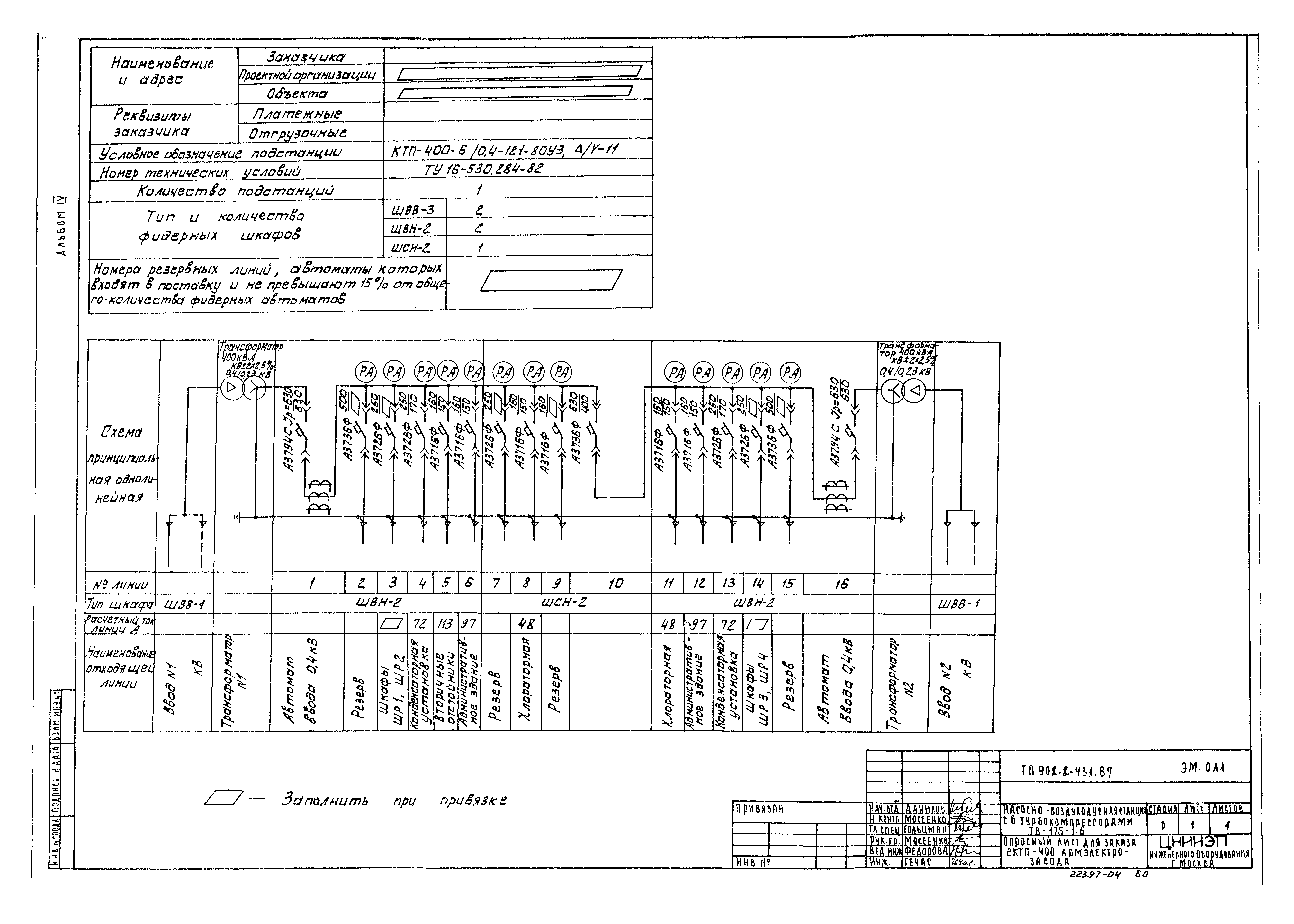 Типовой проект 902-2-431.87
