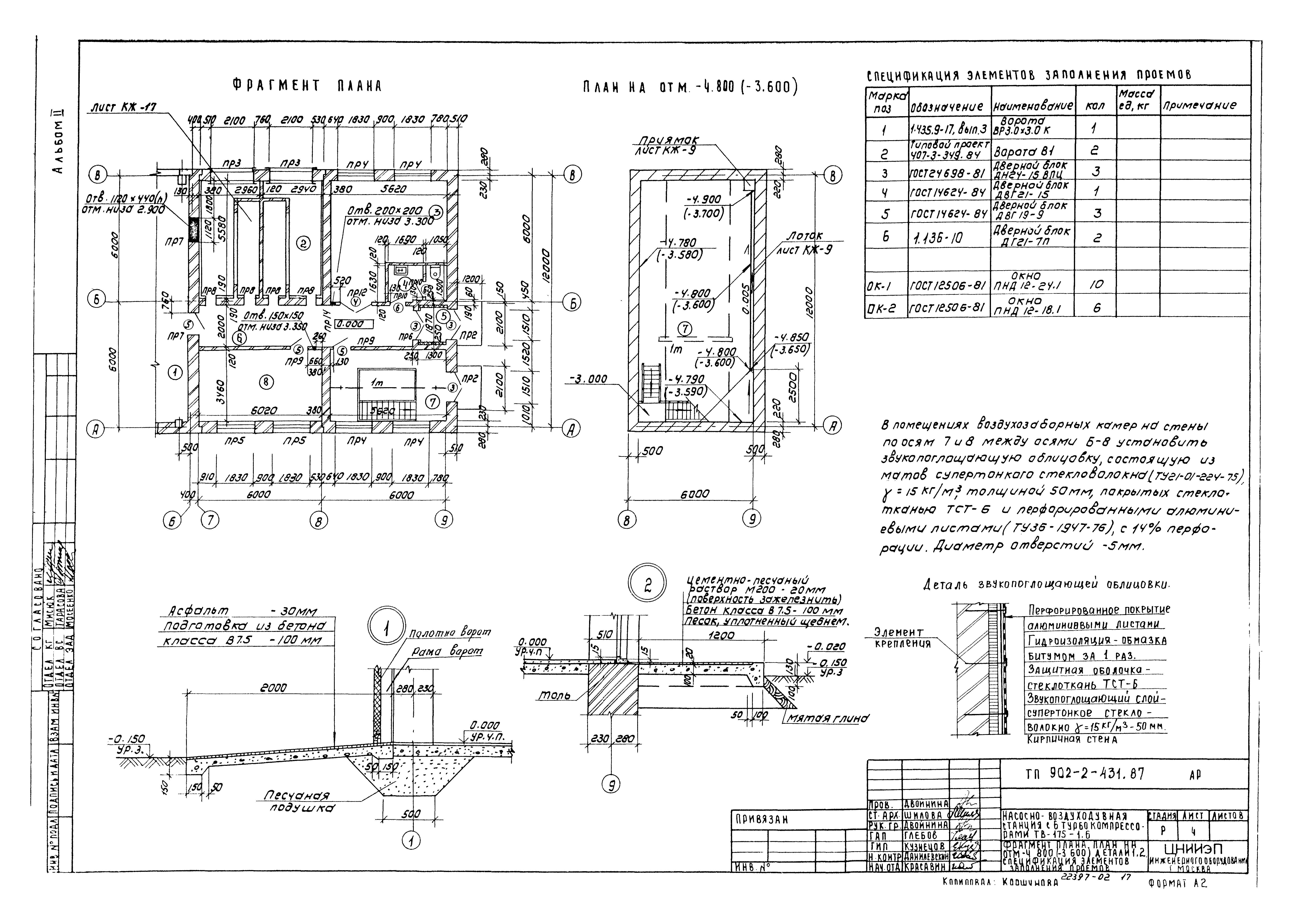 Типовой проект 902-2-431.87