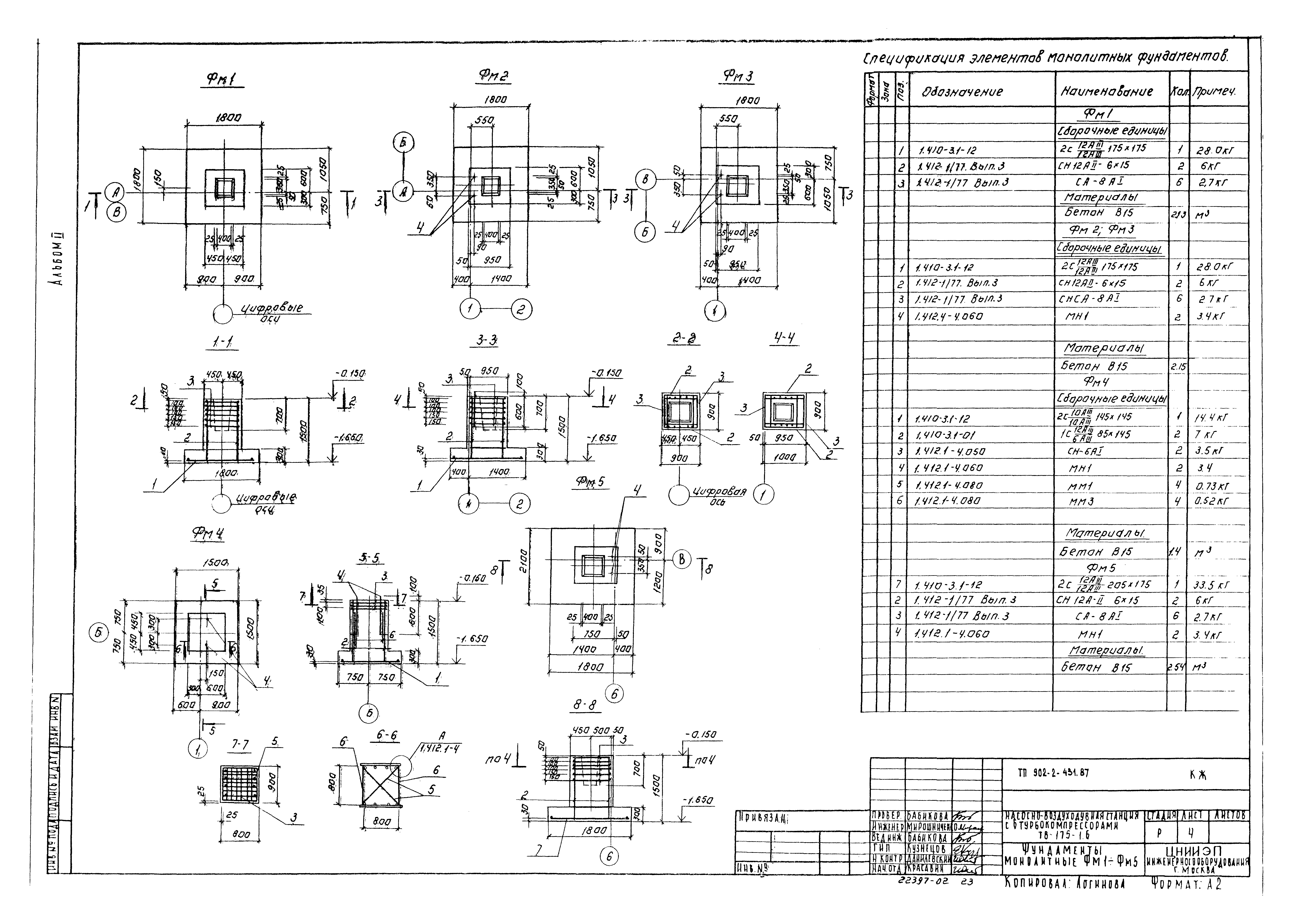 Типовой проект 902-2-431.87