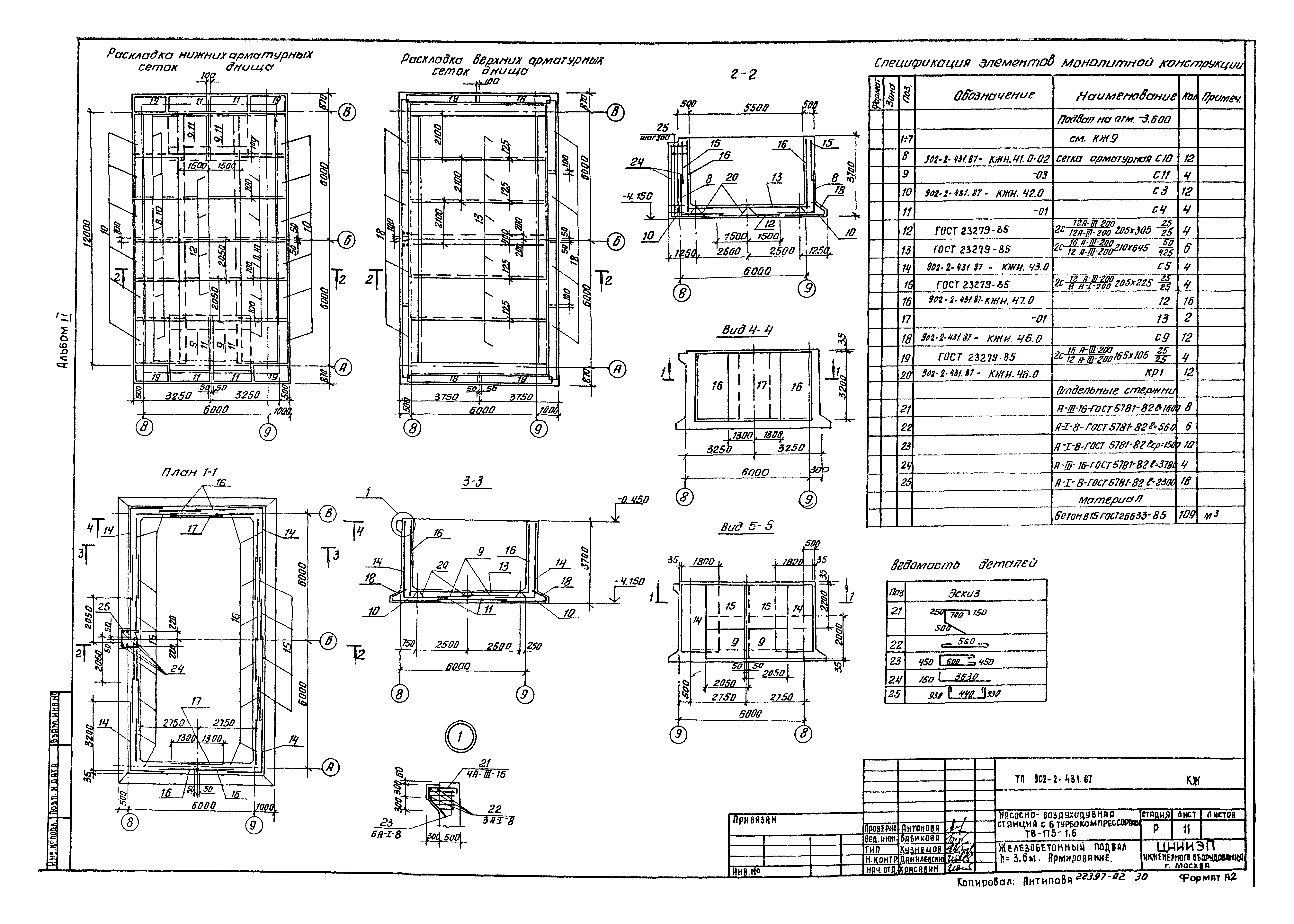 Типовой проект 902-2-431.87