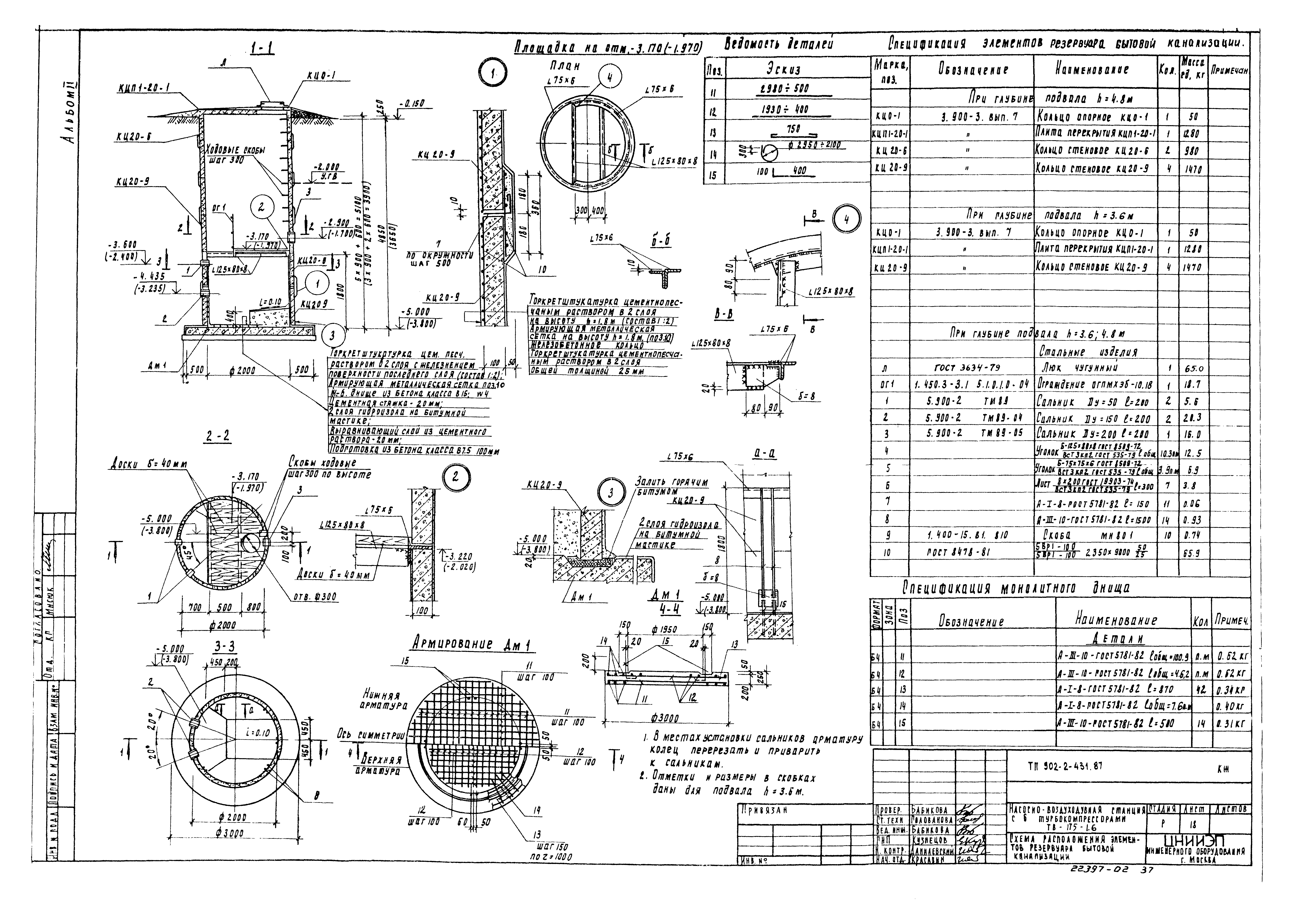 Типовой проект 902-2-431.87