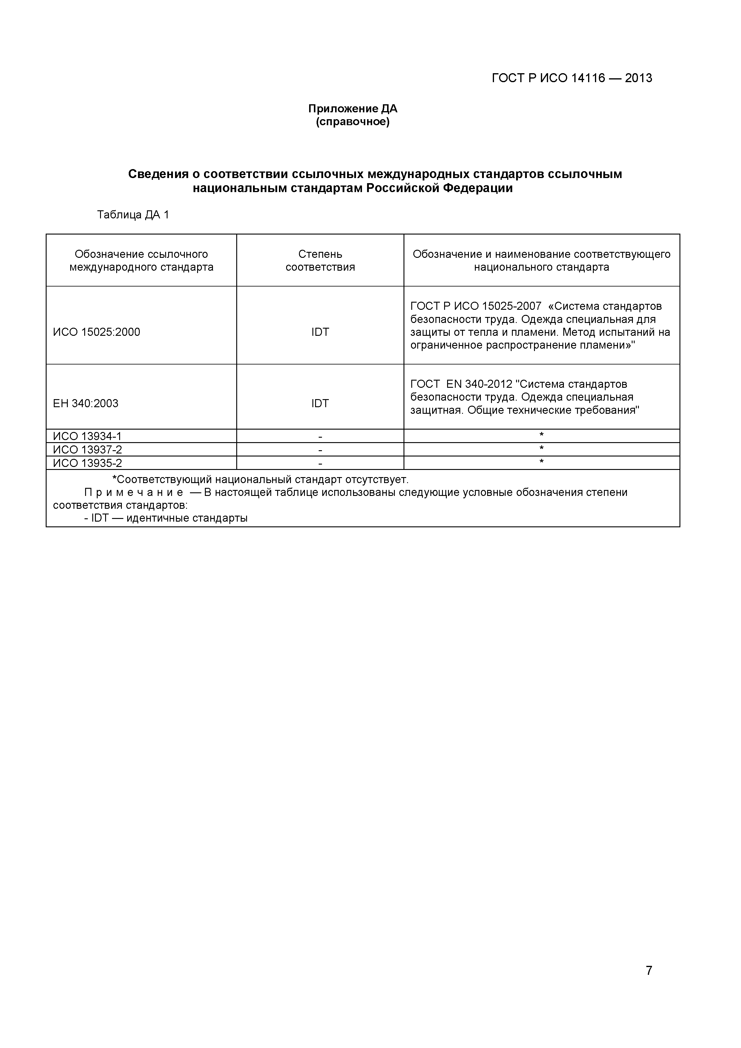 ГОСТ Р ИСО 14116-2013