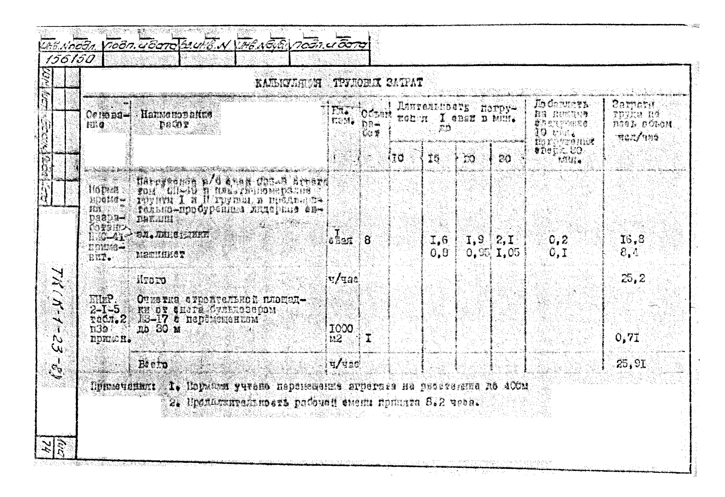 Технологическая карта К-1-23-8