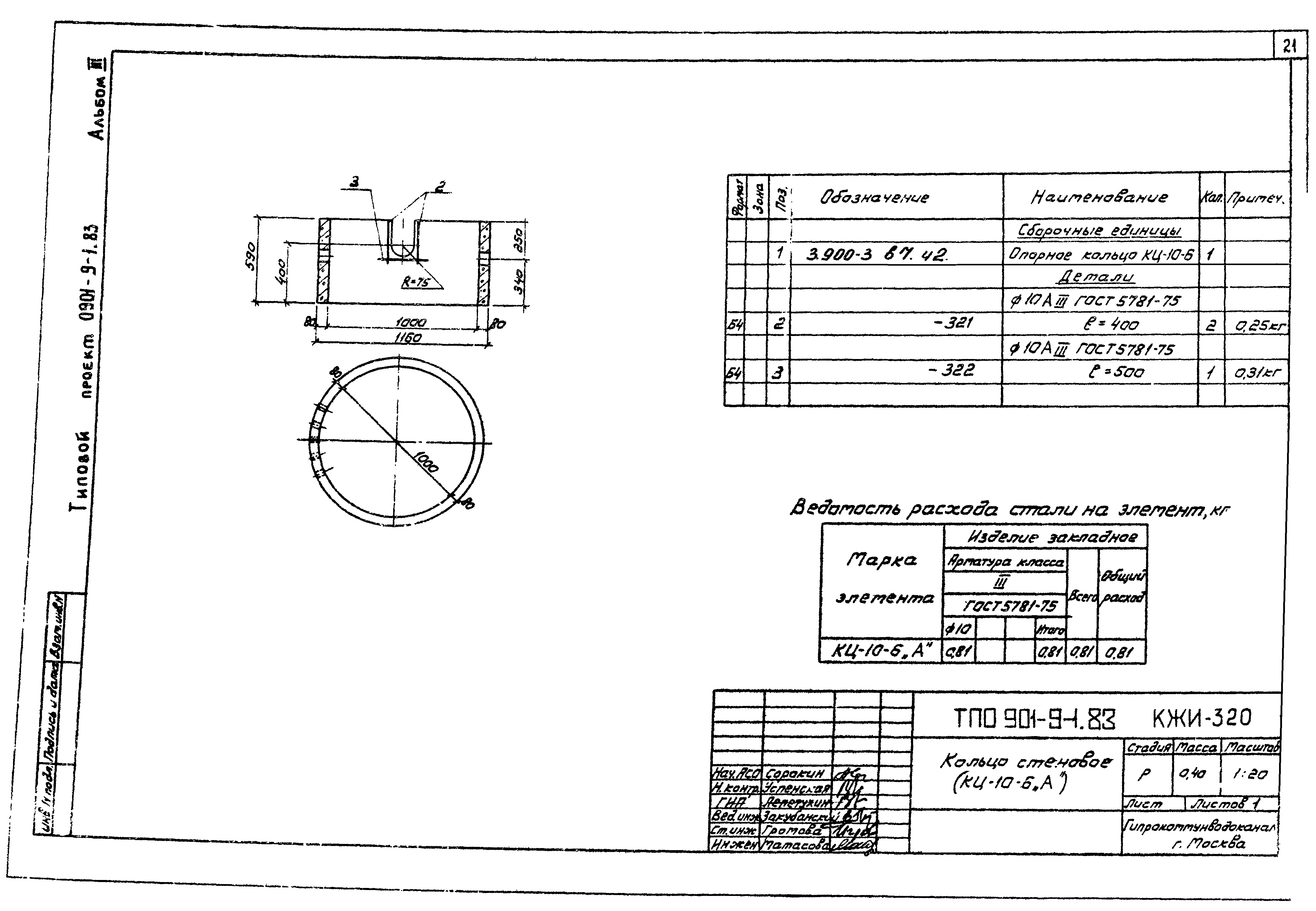 Типовой проект 0901-9-4.83