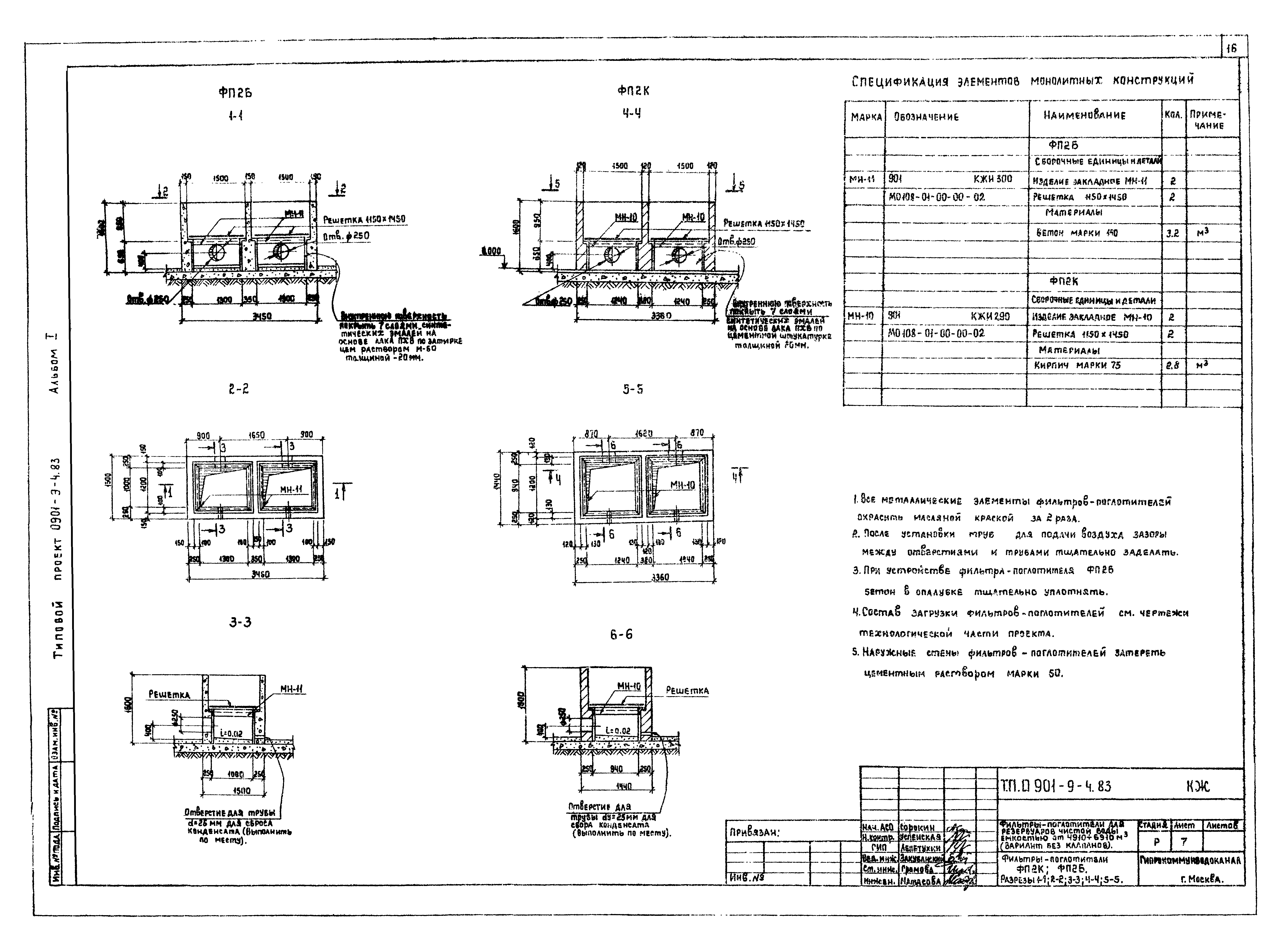 Типовой проект 0901-9-4.83