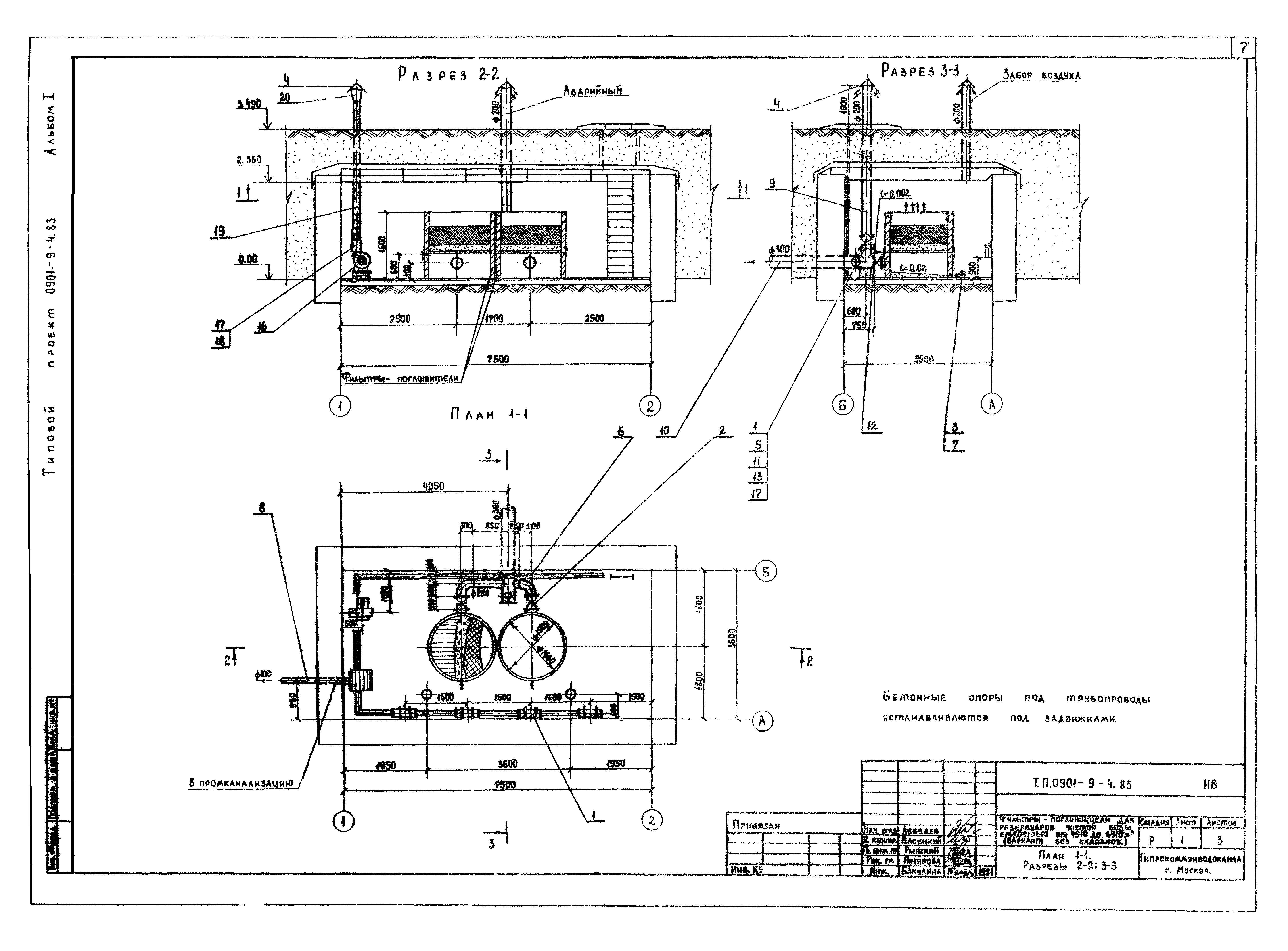 Типовой проект 0901-9-4.83