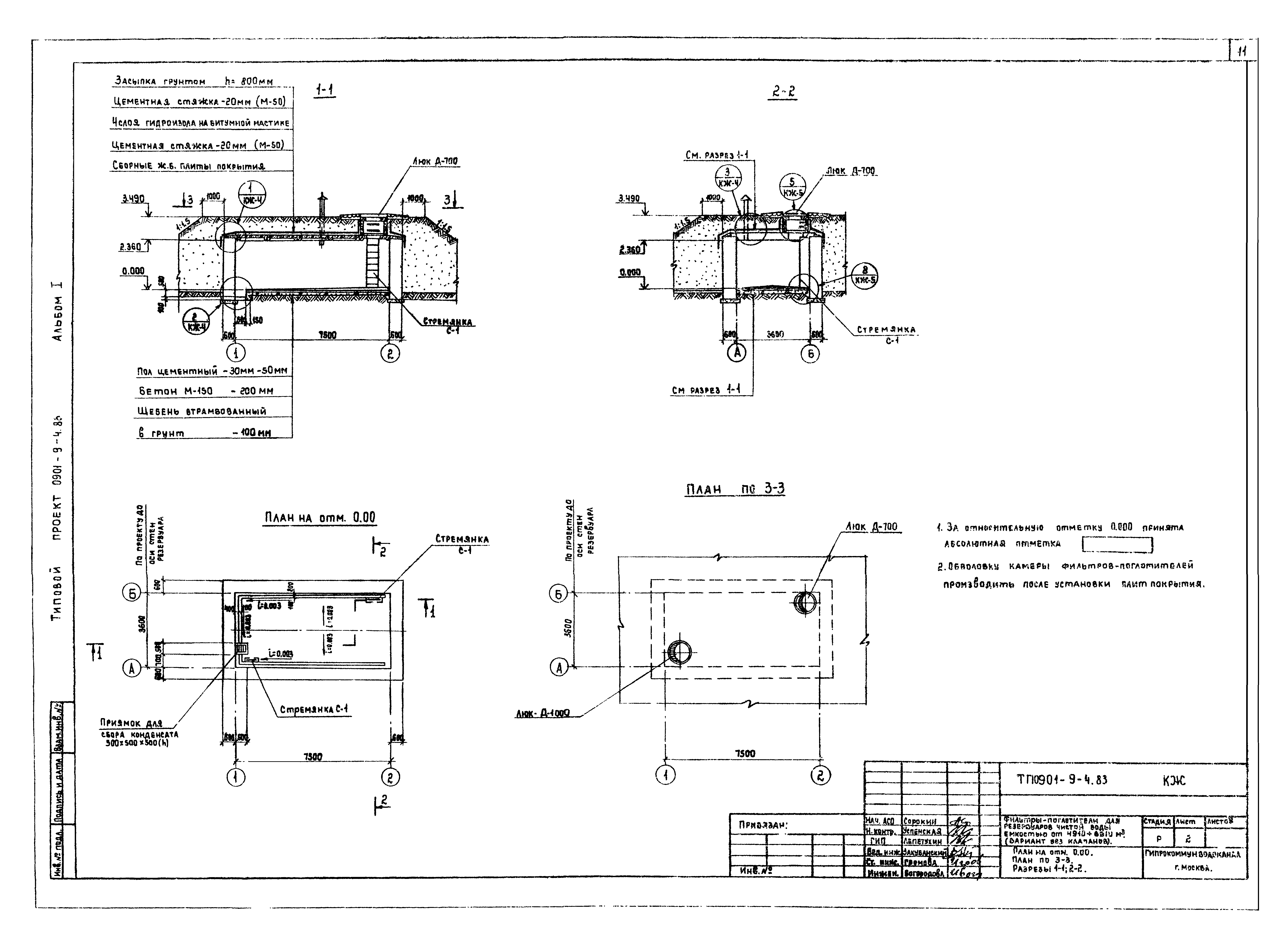 Типовой проект 0901-9-4.83