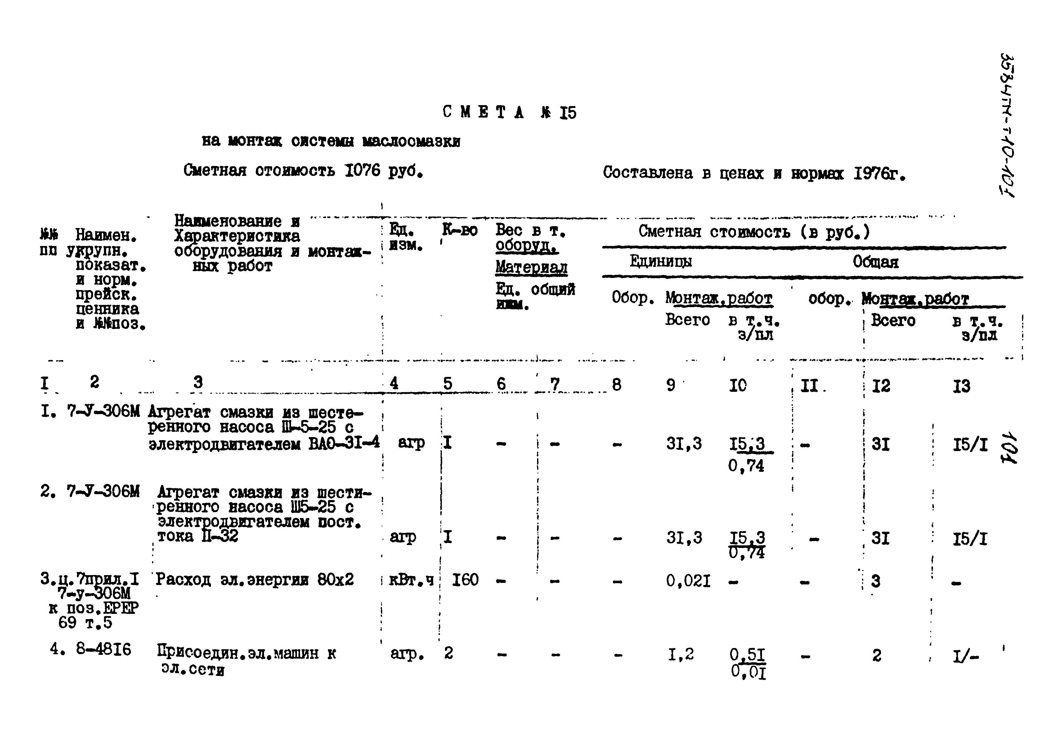 Типовой проект 3584тм