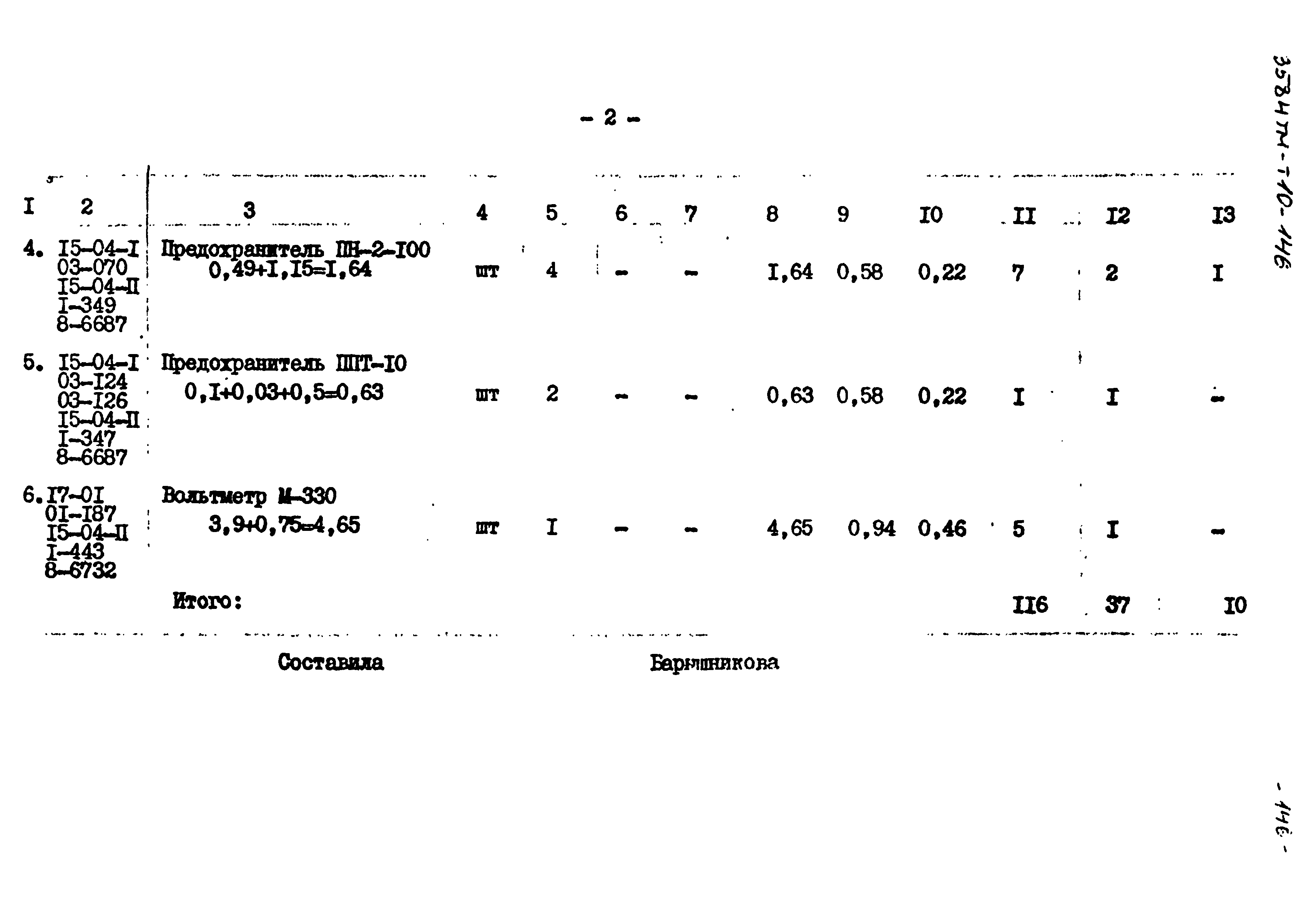 Типовой проект 3584тм