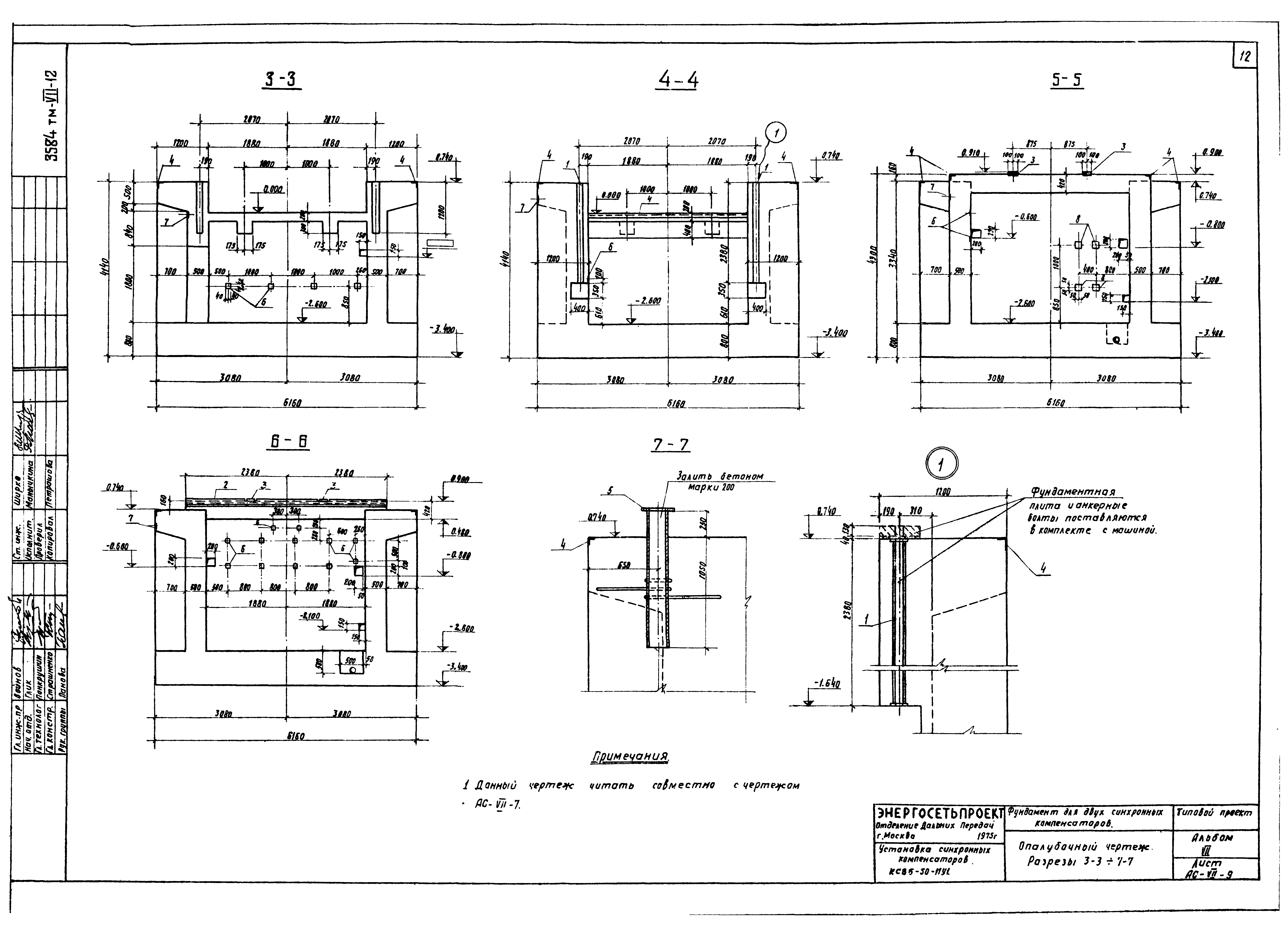 Типовой проект 3584тм