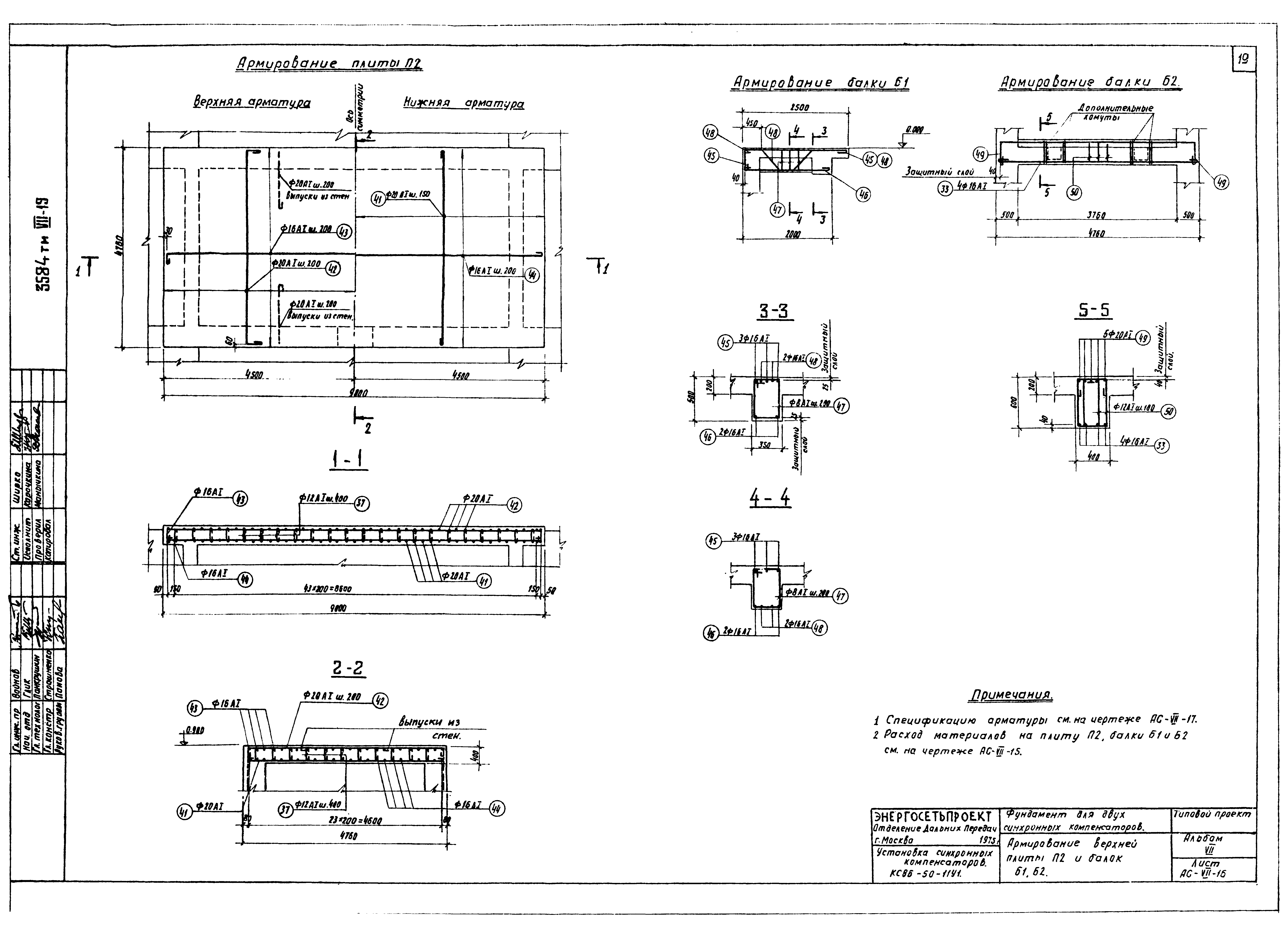 Типовой проект 3584тм