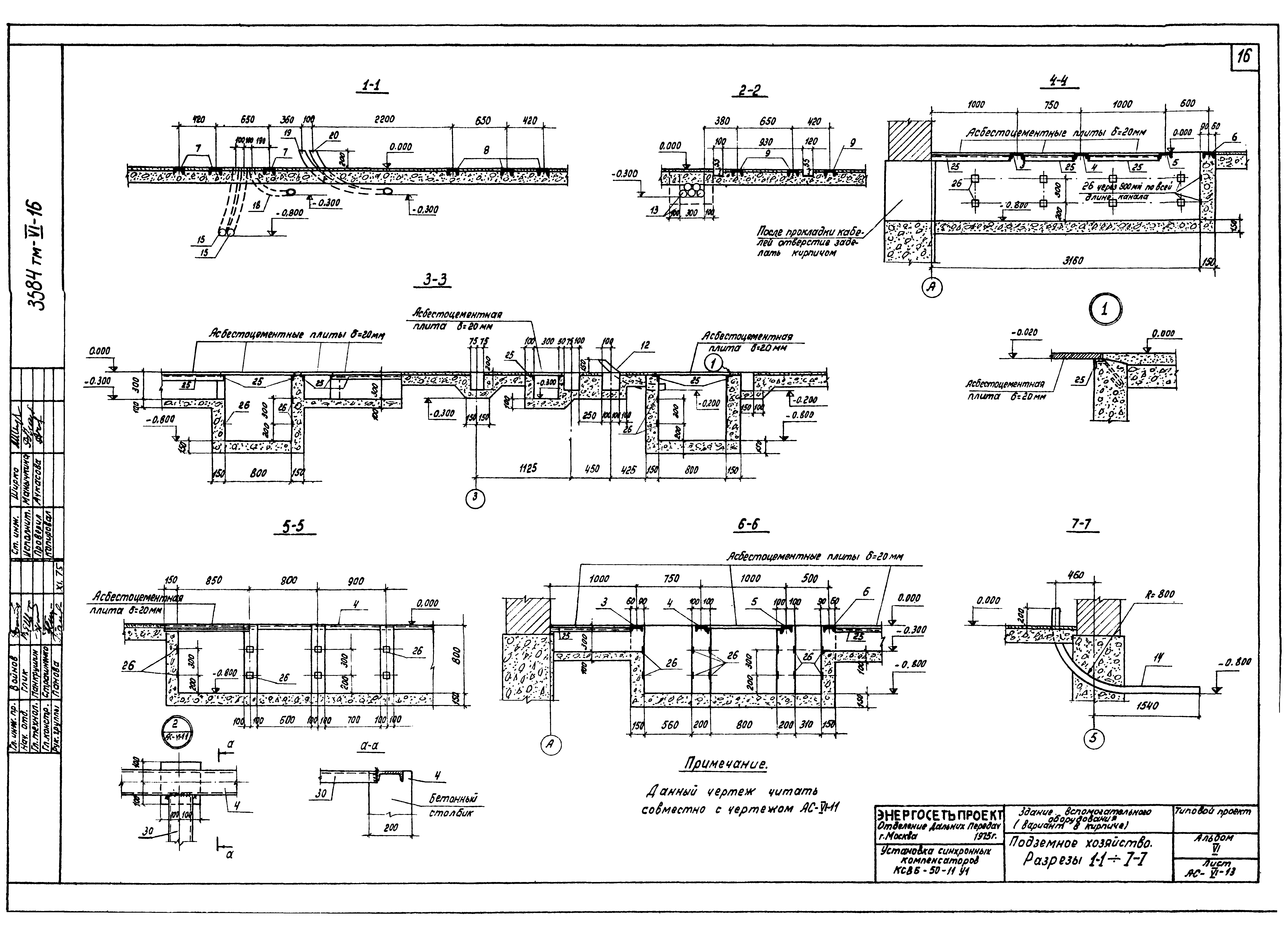Типовой проект 3584тм