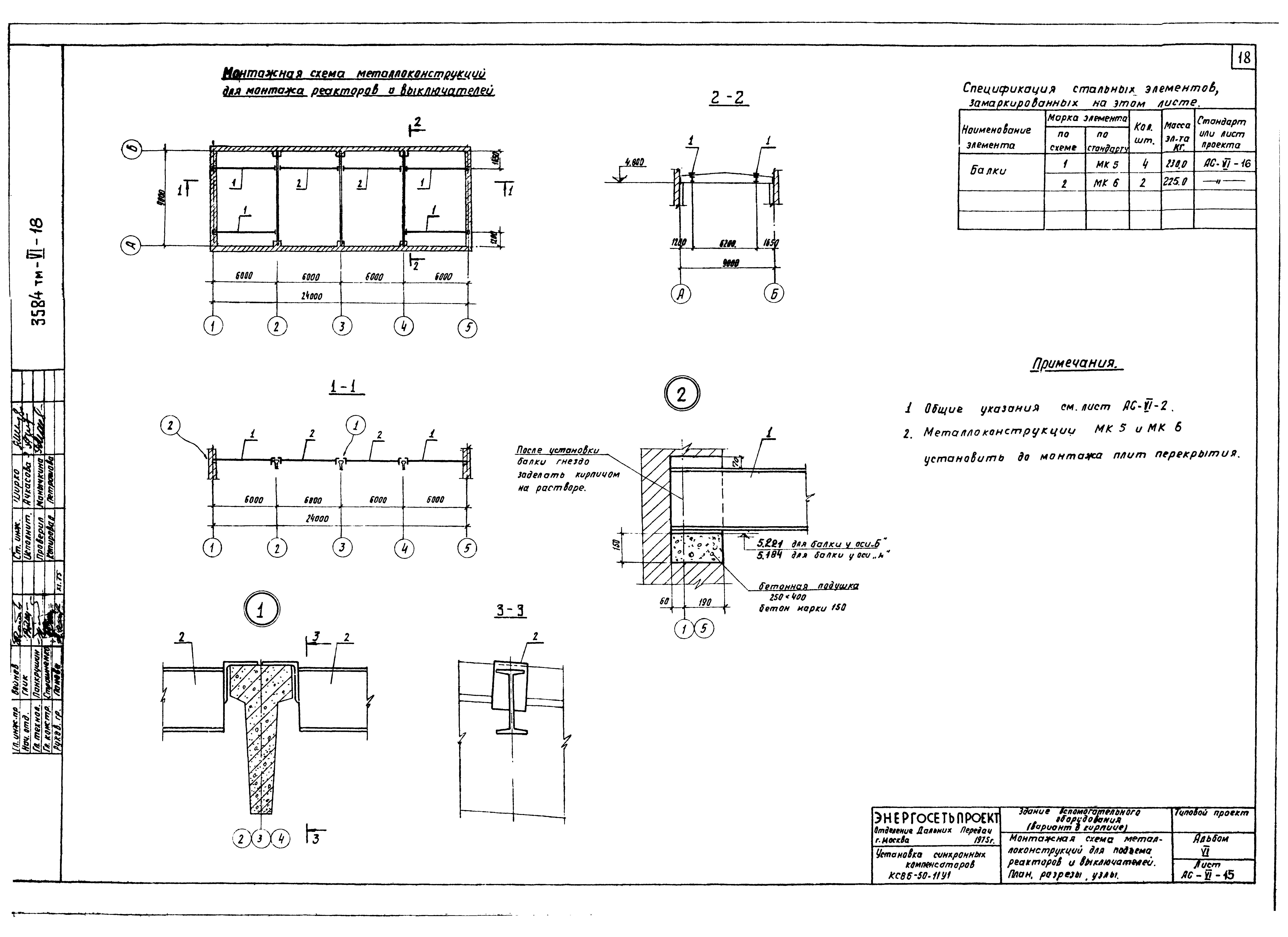 Типовой проект 3584тм