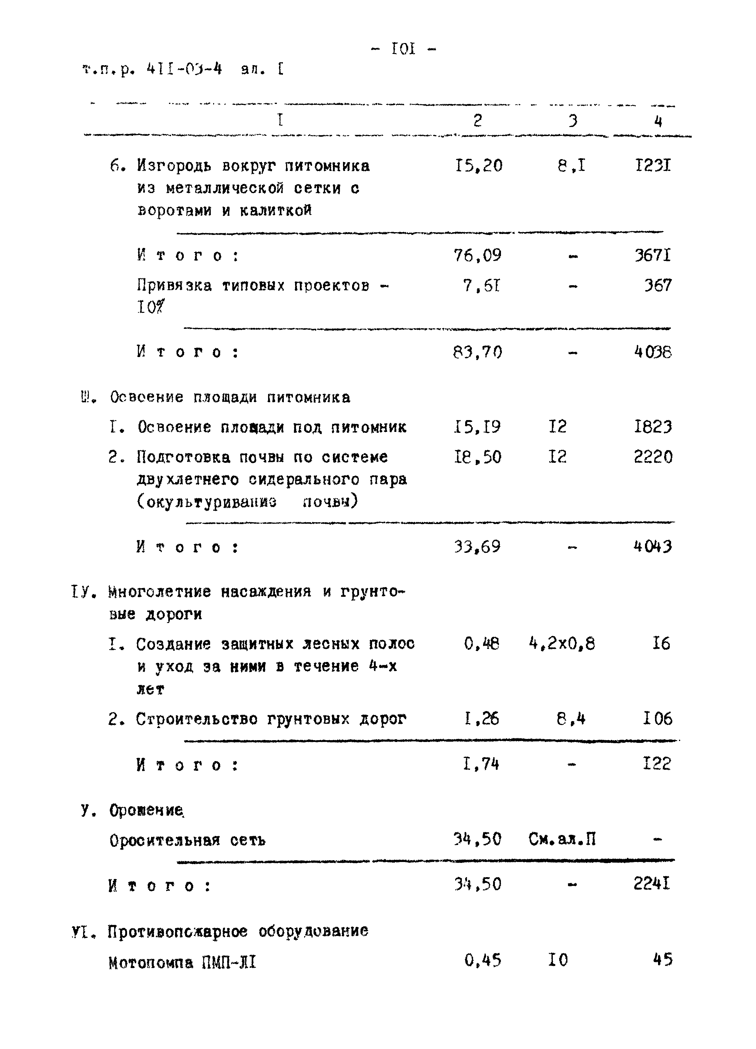 Типовые проектные решения 411-03-4.84