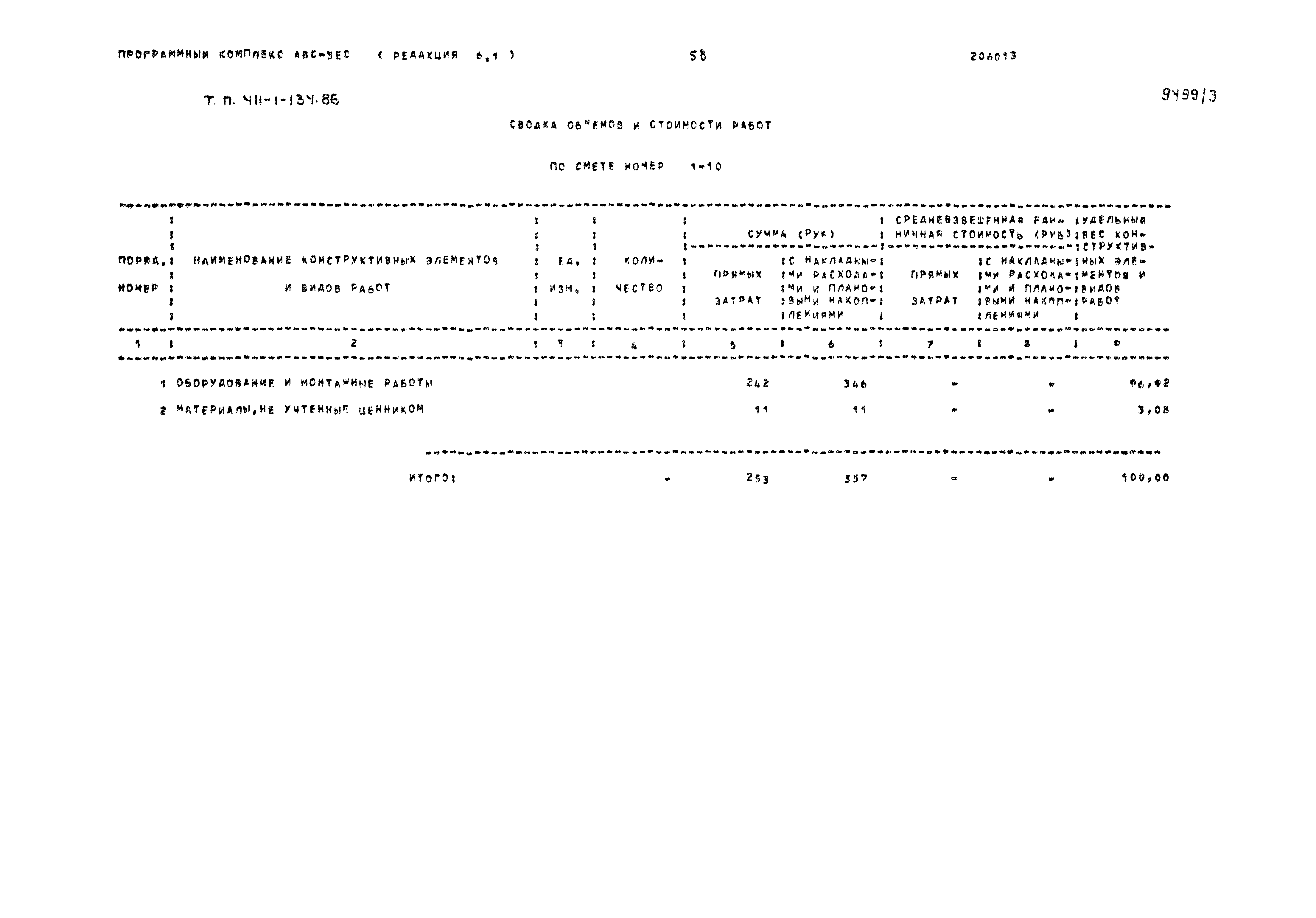 Типовой проект 411-1-134.86