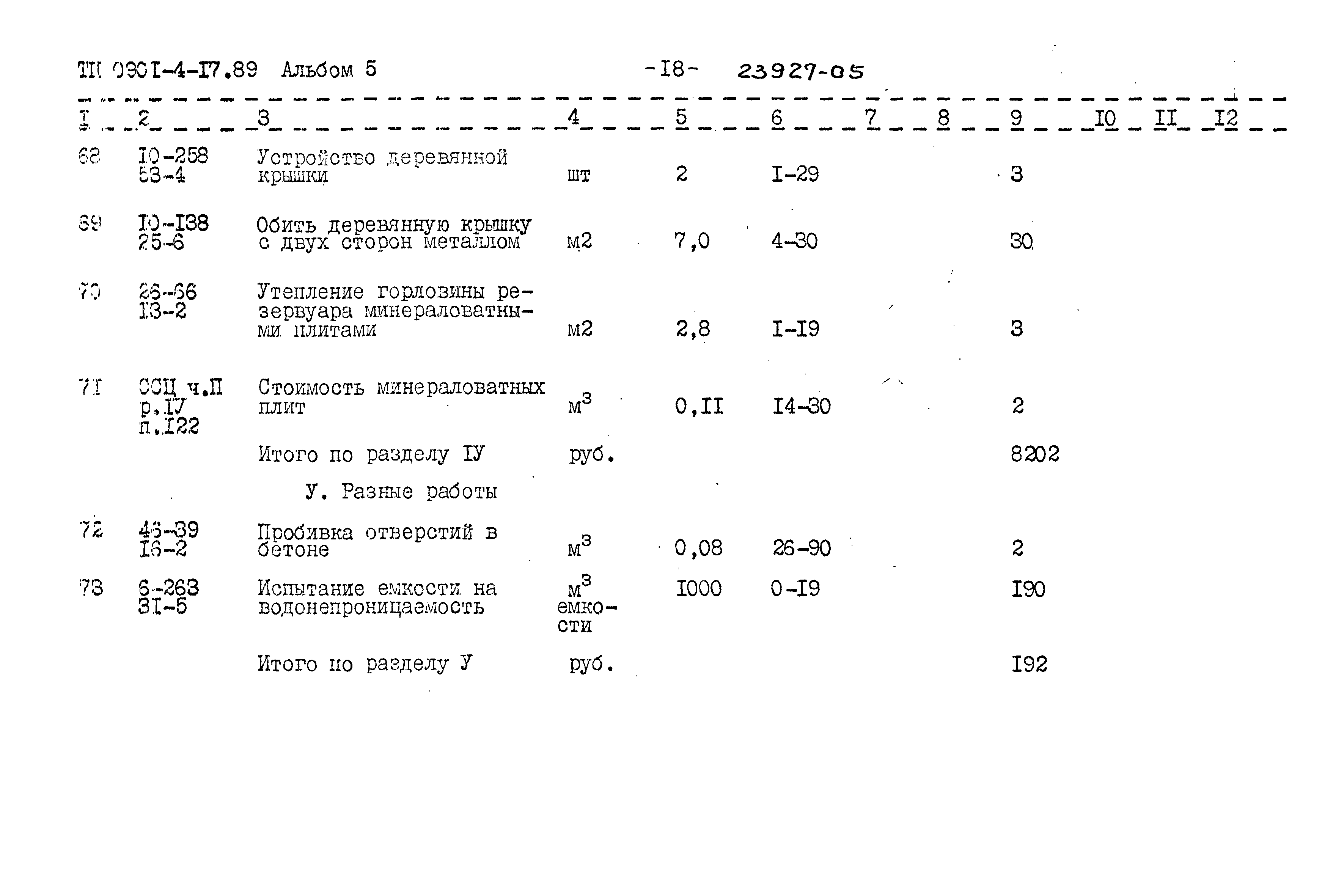Типовой проект 0901-4-17.89
