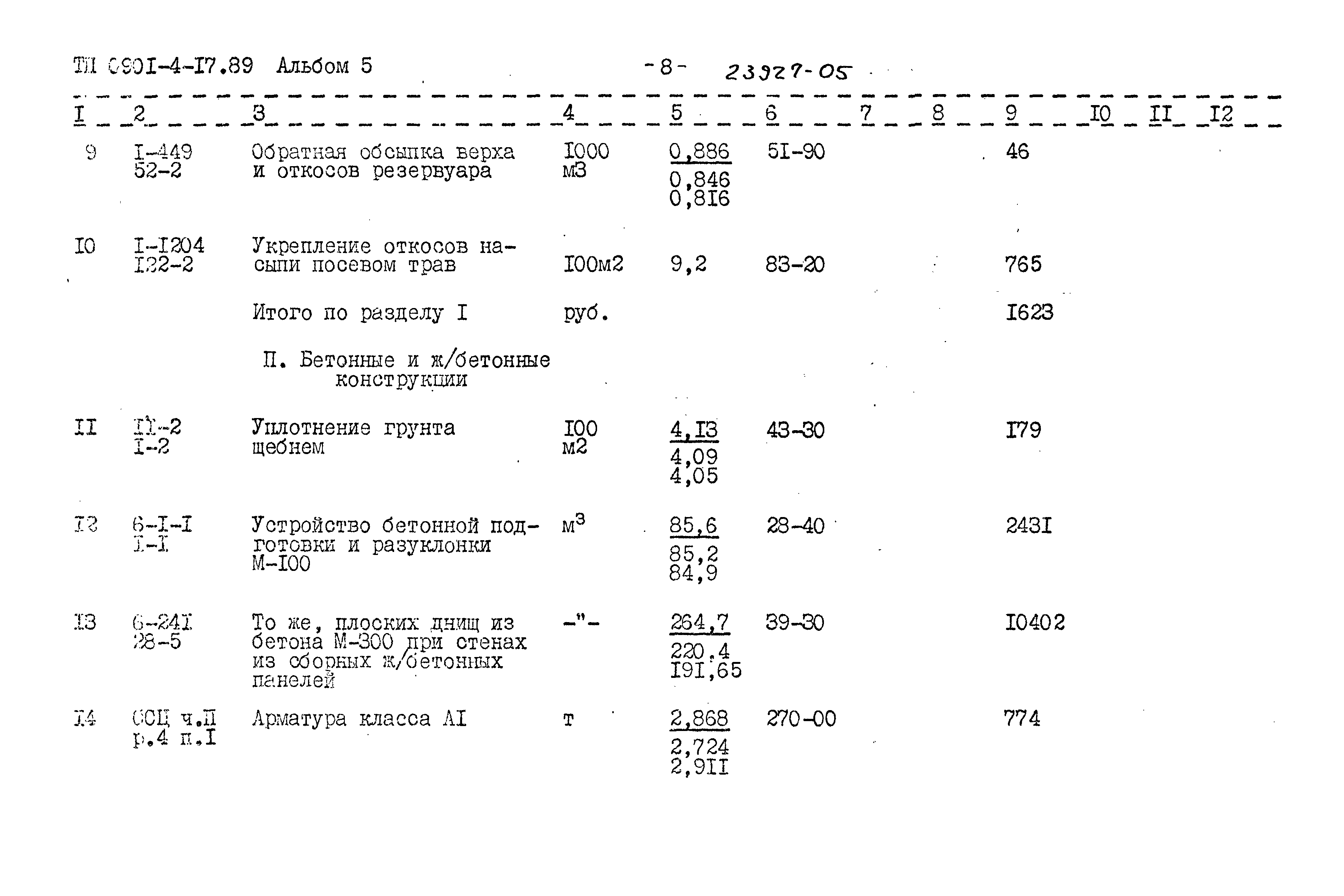 Типовой проект 0901-4-17.89