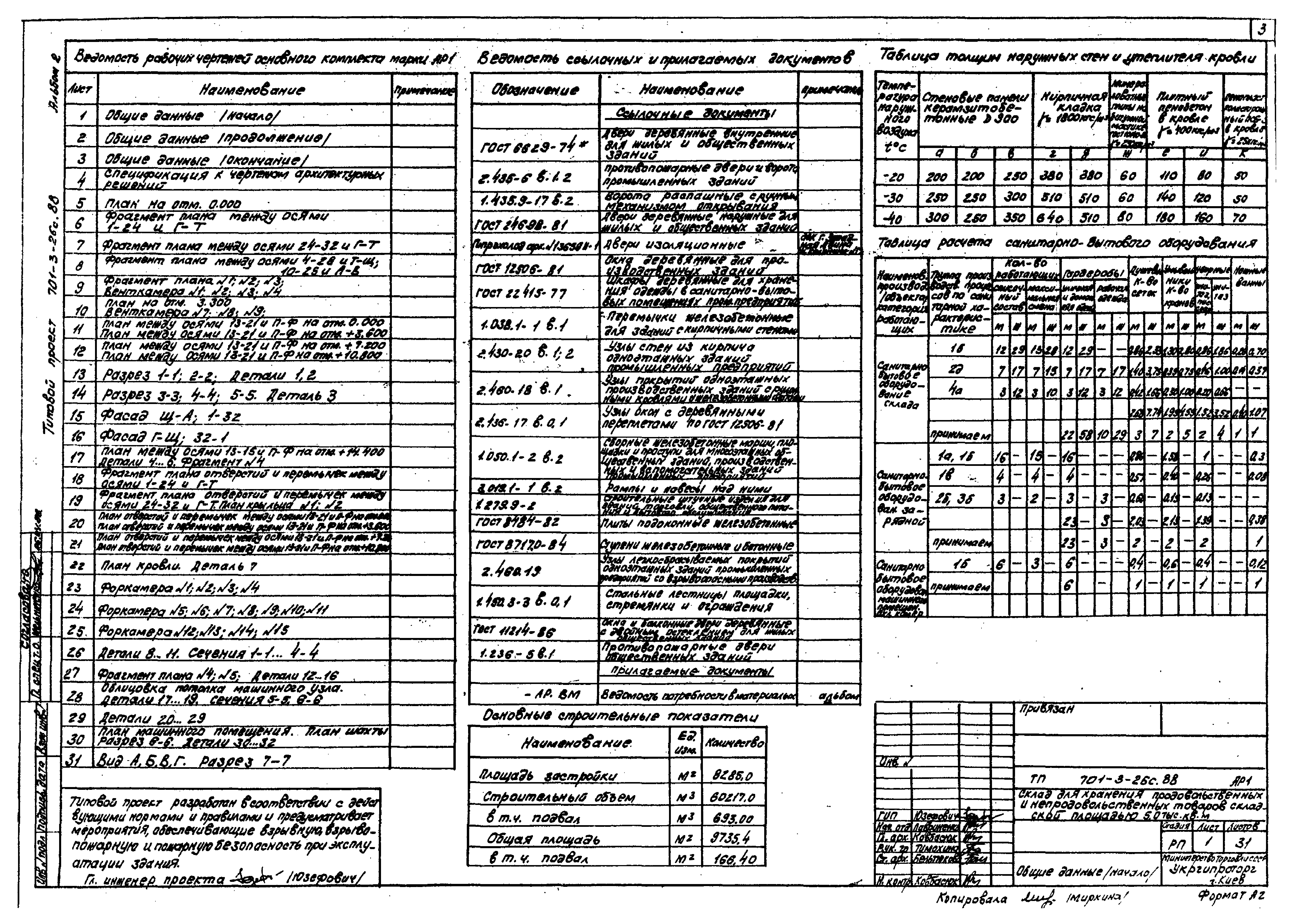 Типовой проект 701-3-26с.88