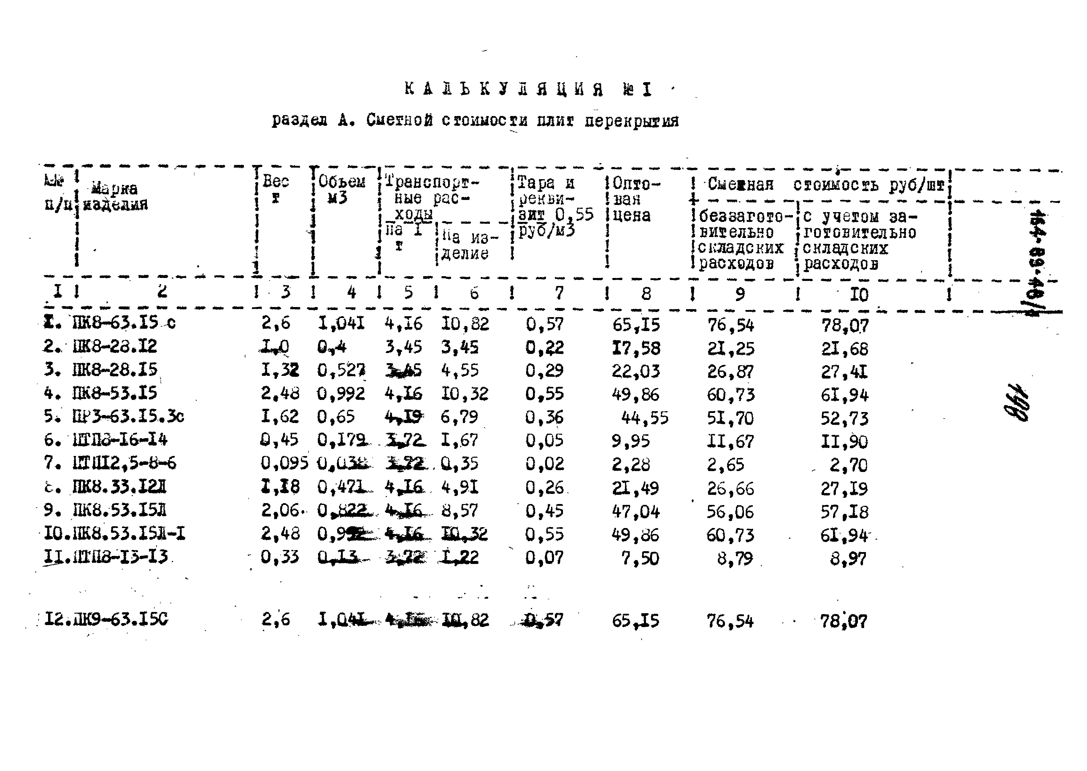 Типовой проект 164-89-48/1