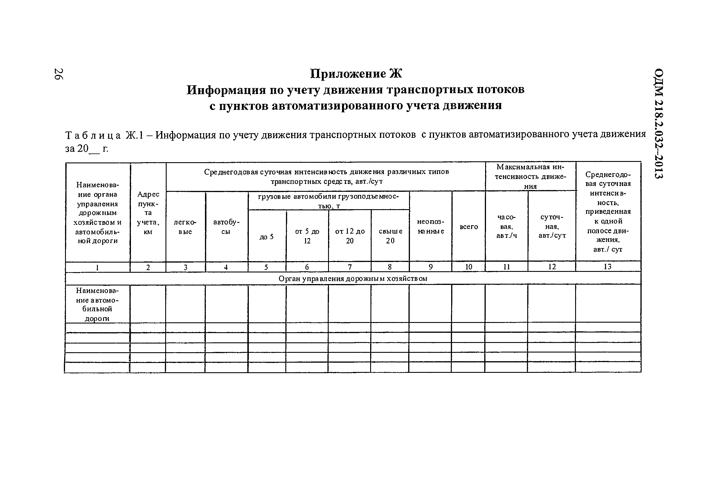 ОДМ 218.2.032-2013