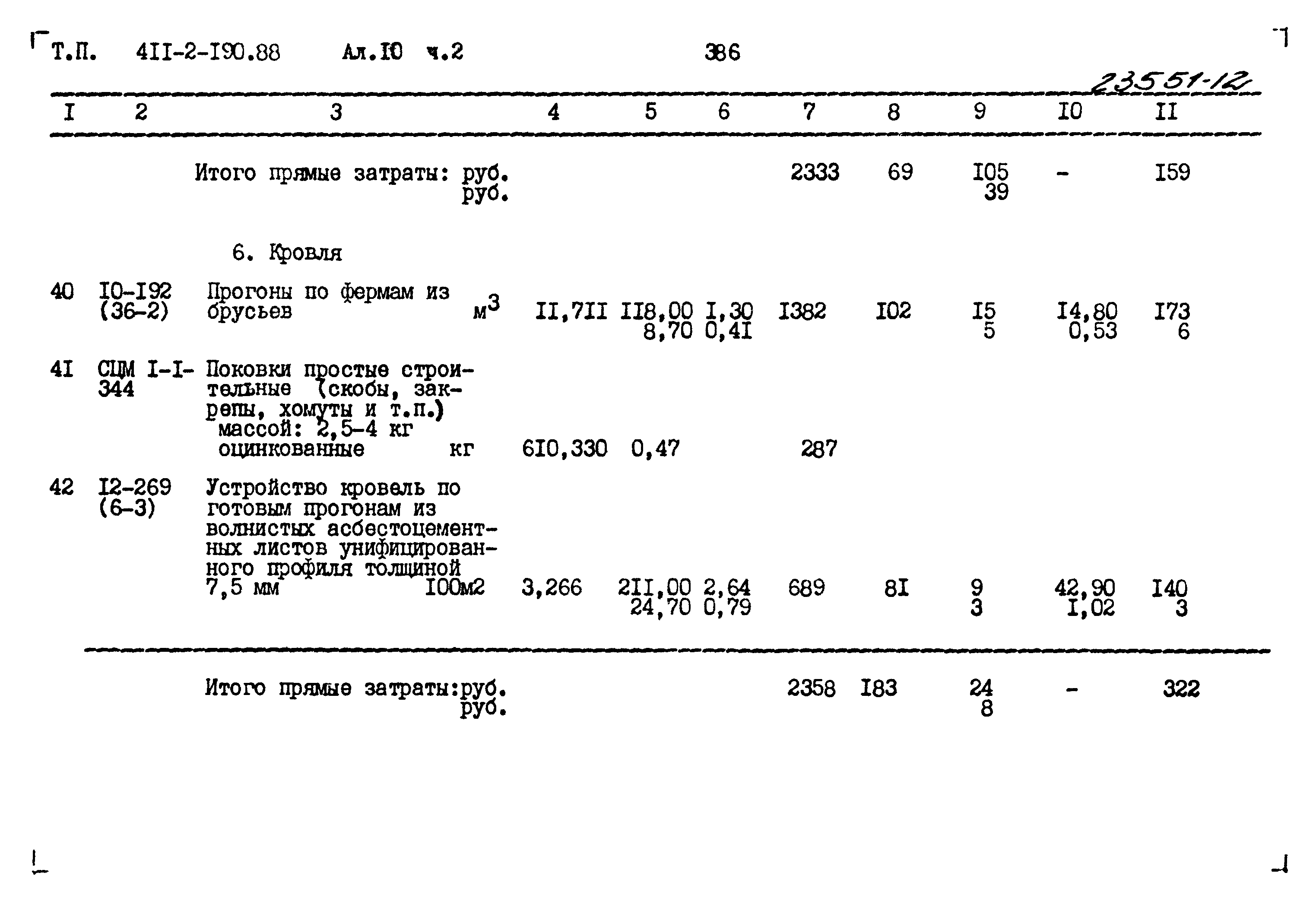 Типовой проект 411-2-190.88