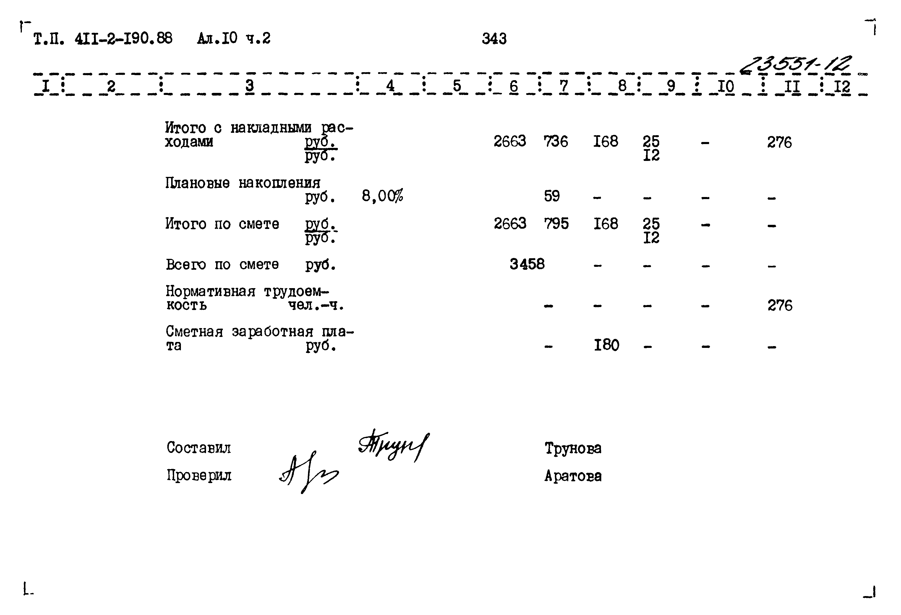 Типовой проект 411-2-190.88