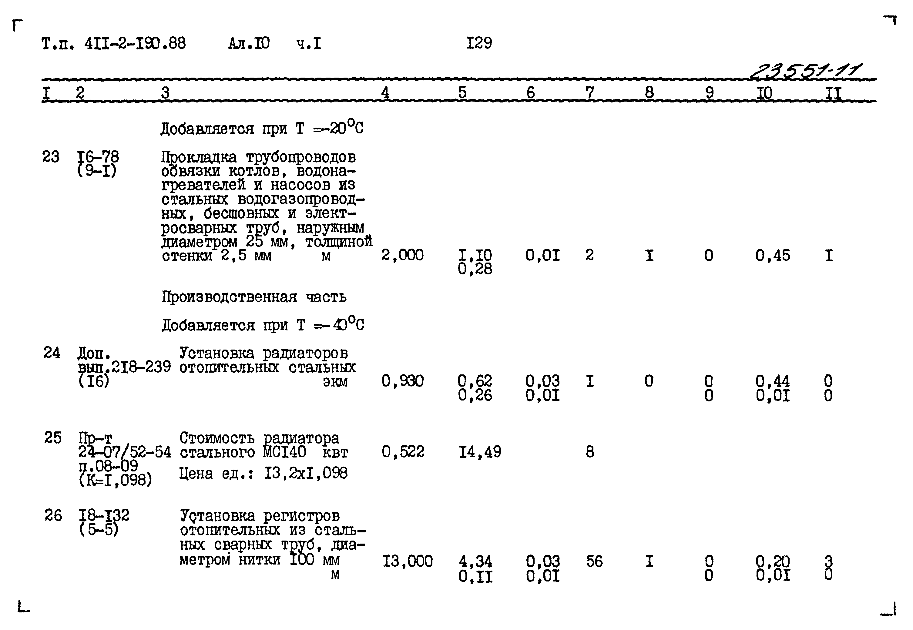 Типовой проект 411-2-190.88